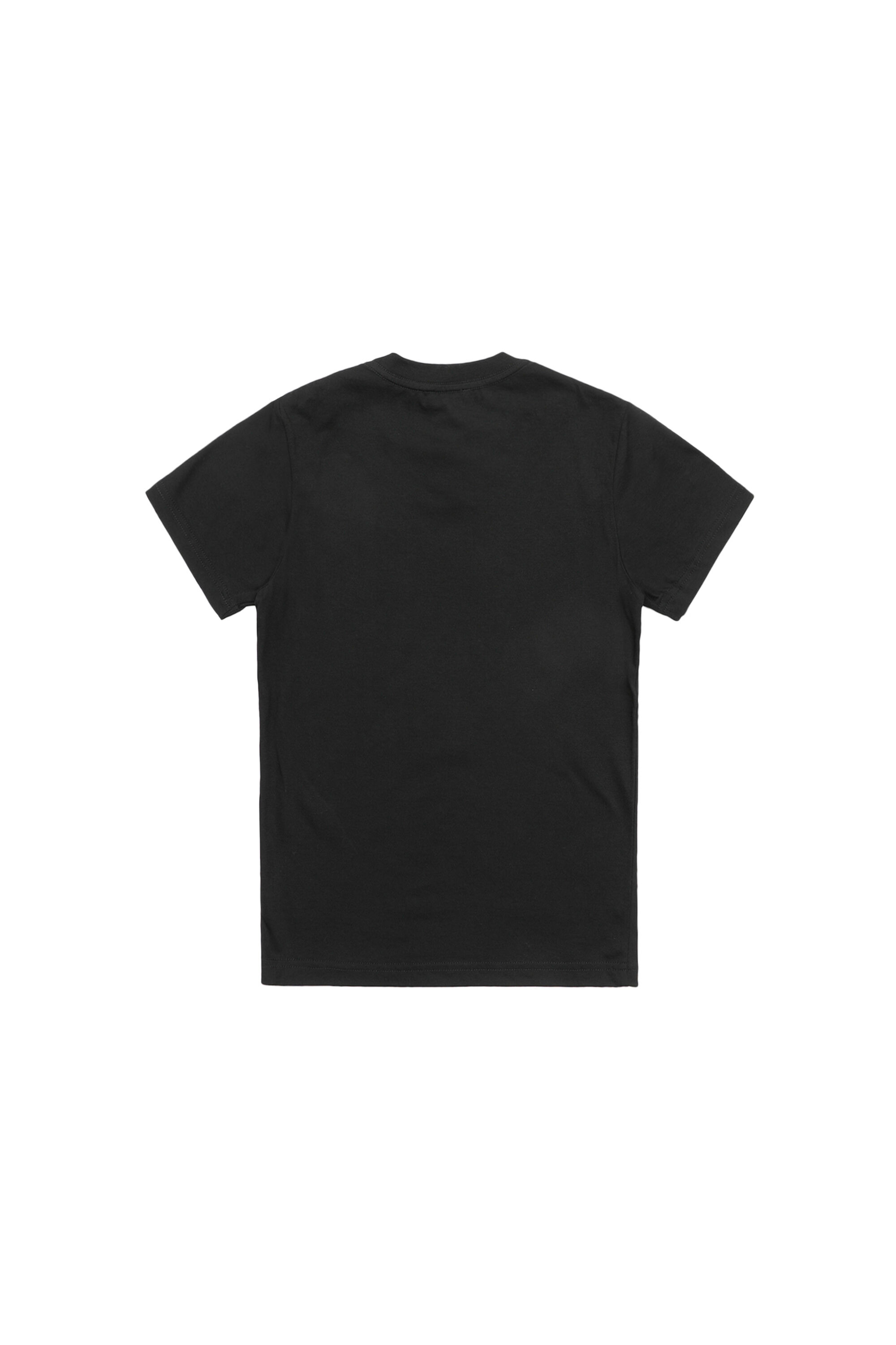 Diesel - TJUSTLOGO, Unisex's Logo T-shirt in fine cotton jersey in Black - 2
