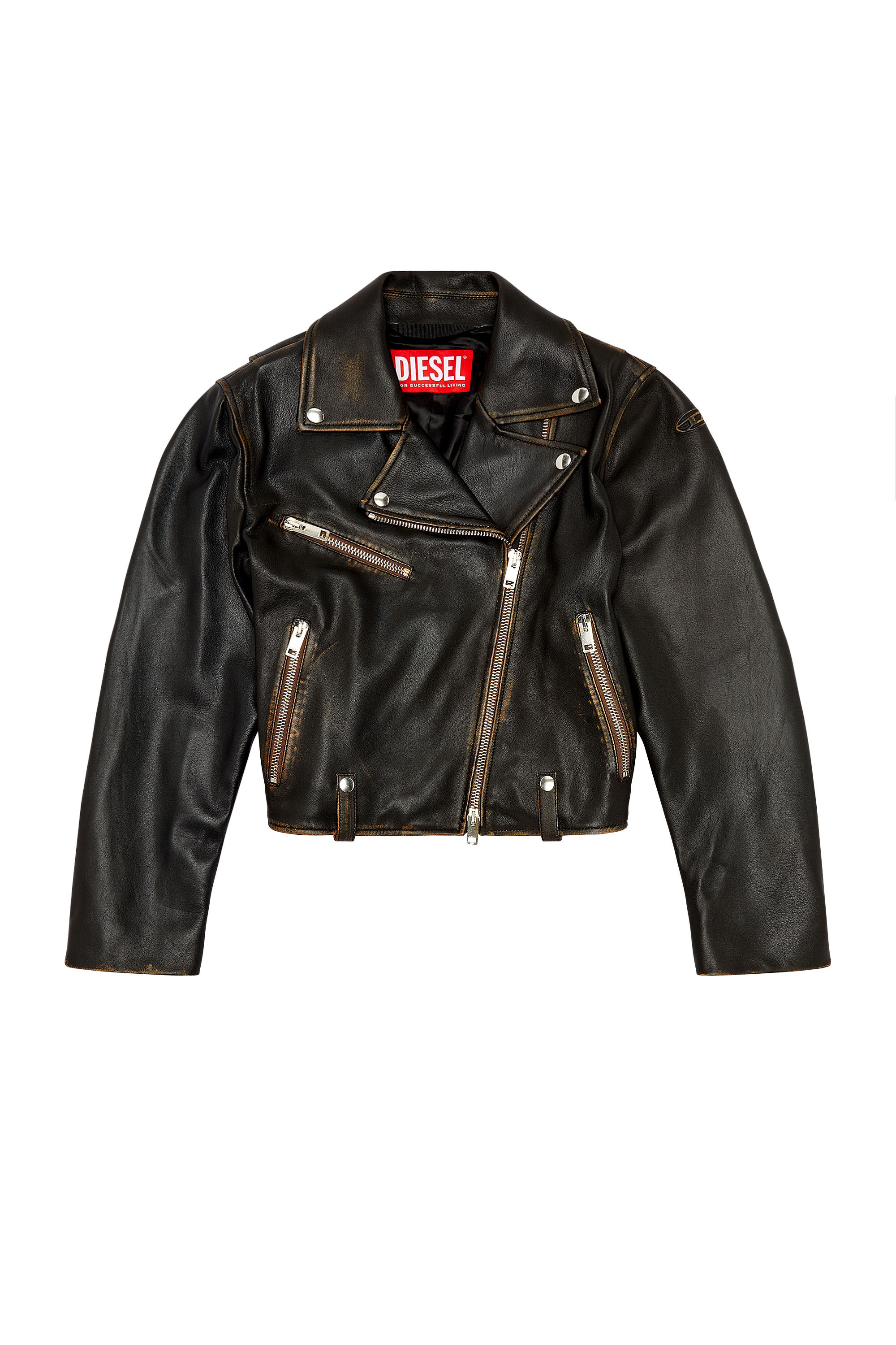 Black jacket biker shop
