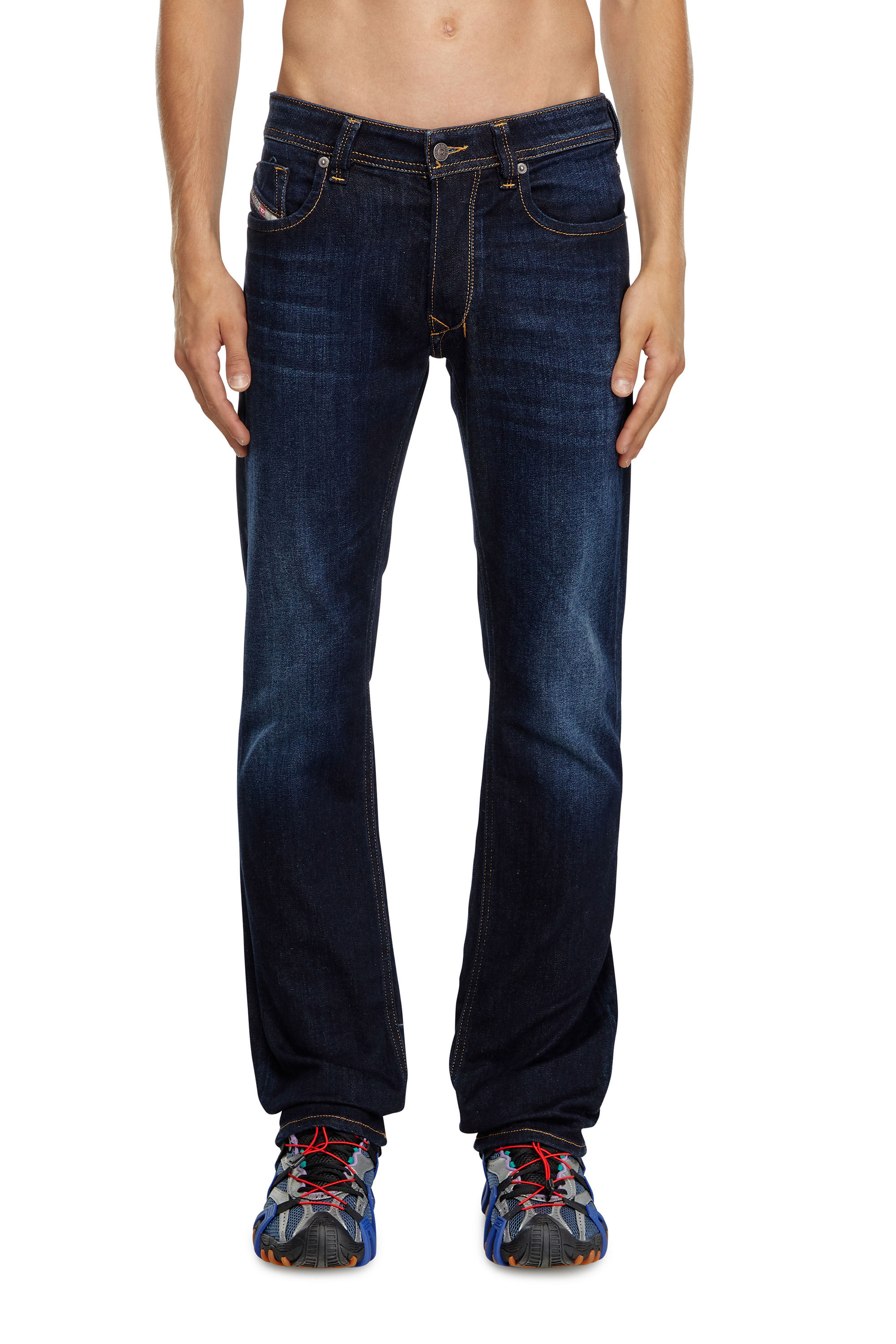 Diesel - Male's Straight Jeans 1985 Larkee 009ZS, Dark Blue - 3