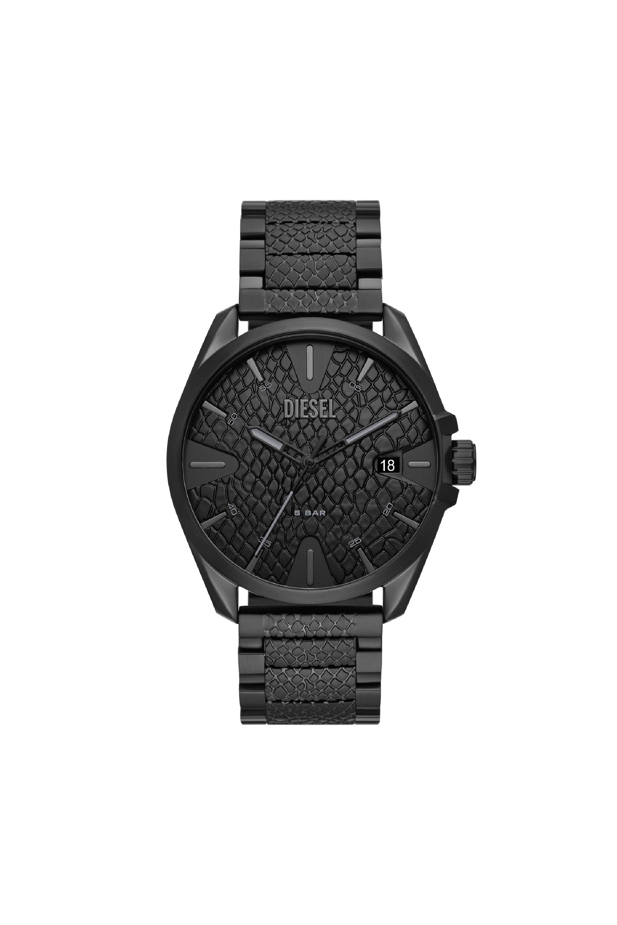 Diesel - DZ2161, Male's MS9 Date stainless steel watch in Black - 1