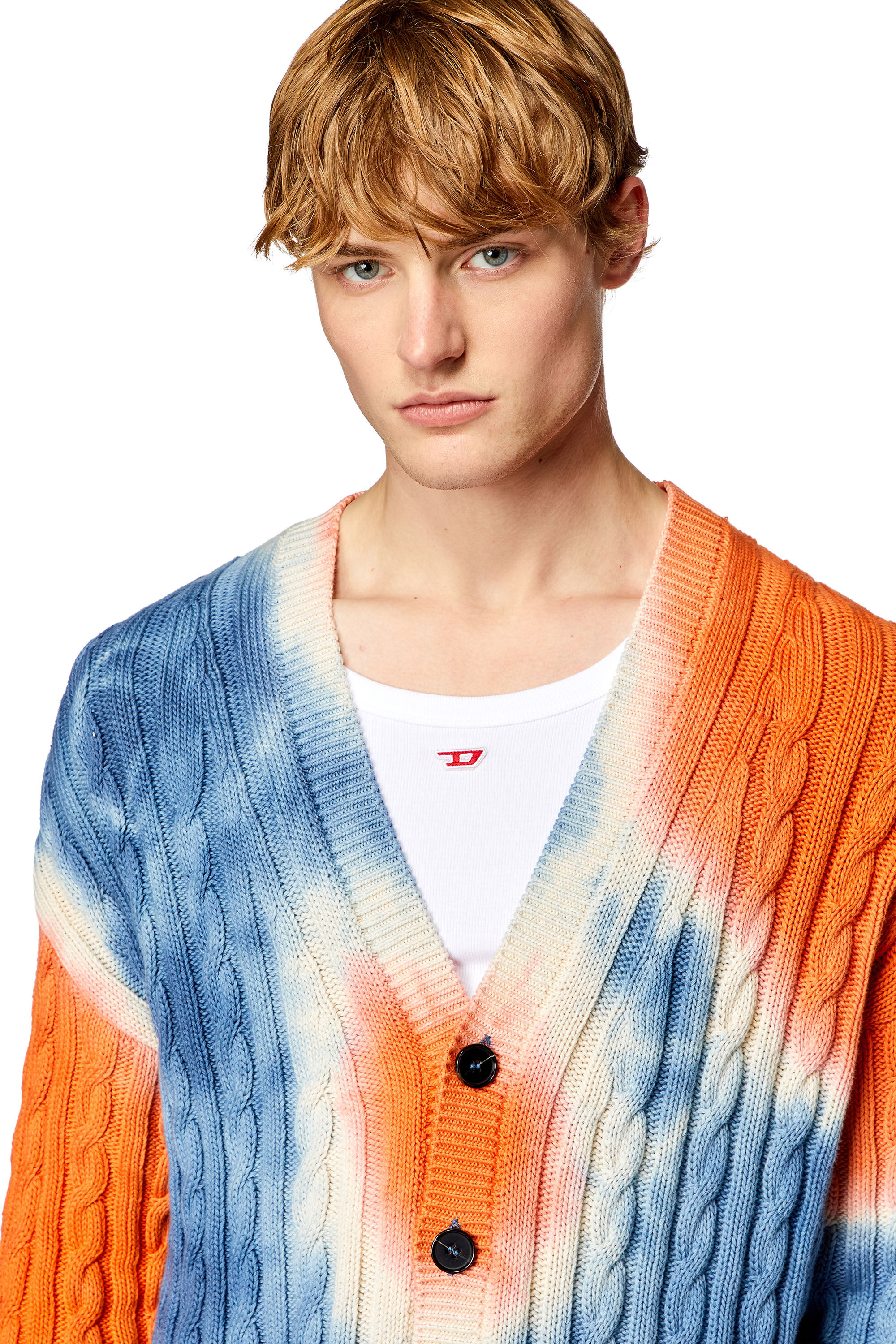 Mens tie dye cardigan shop