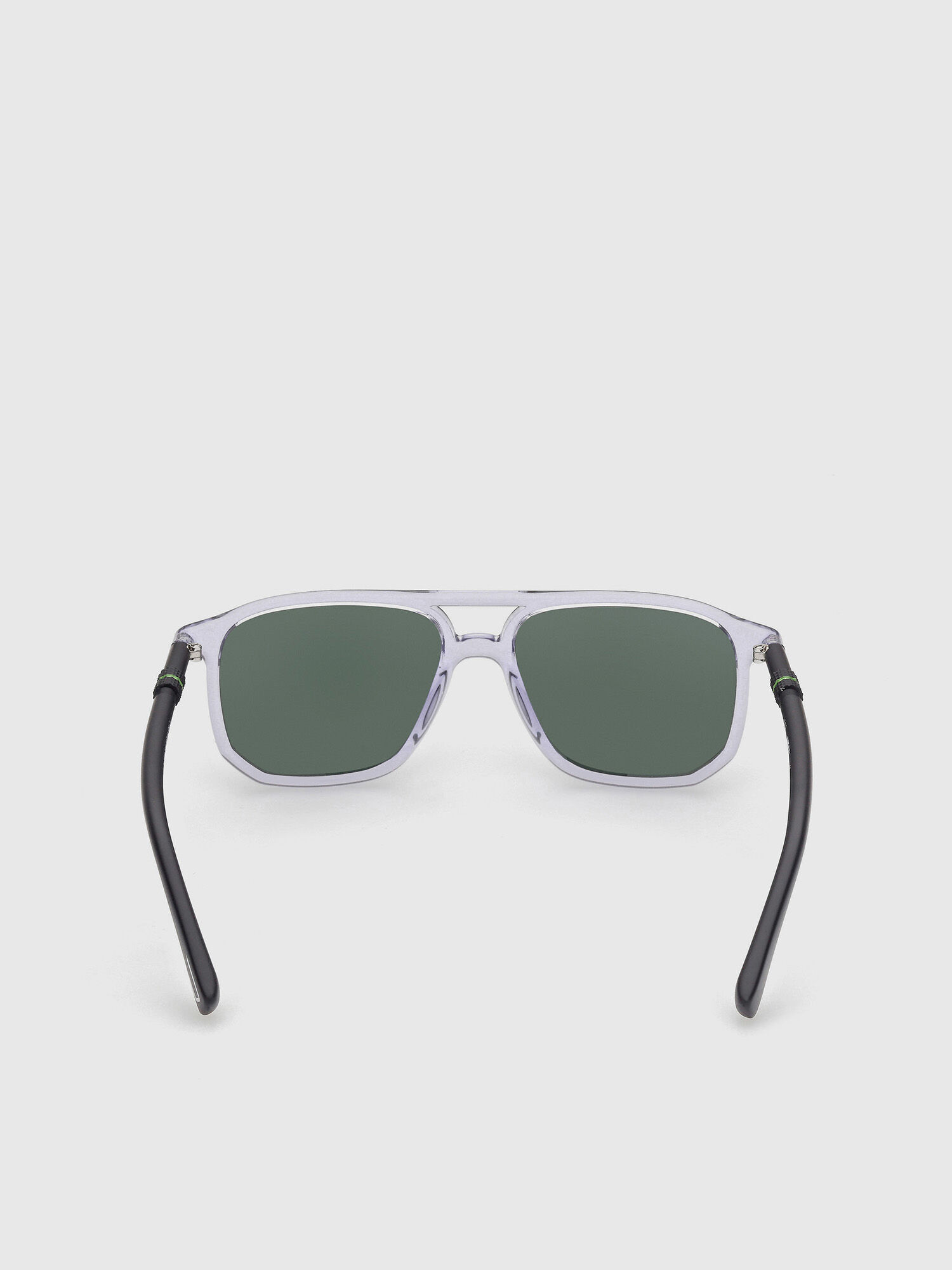 Diesel - DL0332, Male's Navigator sunglasses with double bridge in Grey - 4