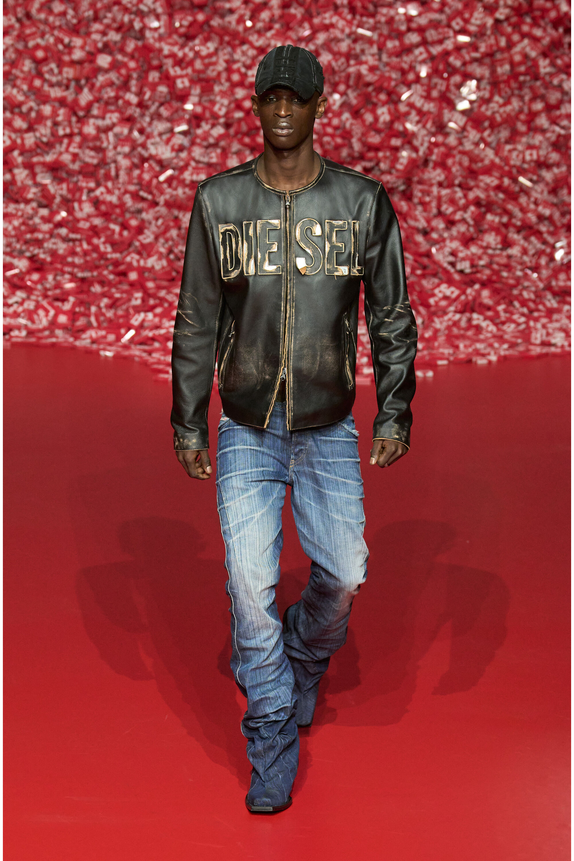 Metal leather jacket deals