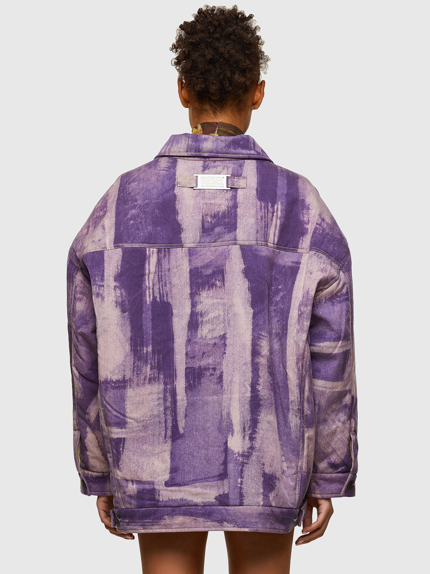 Diesel on sale purple jacket