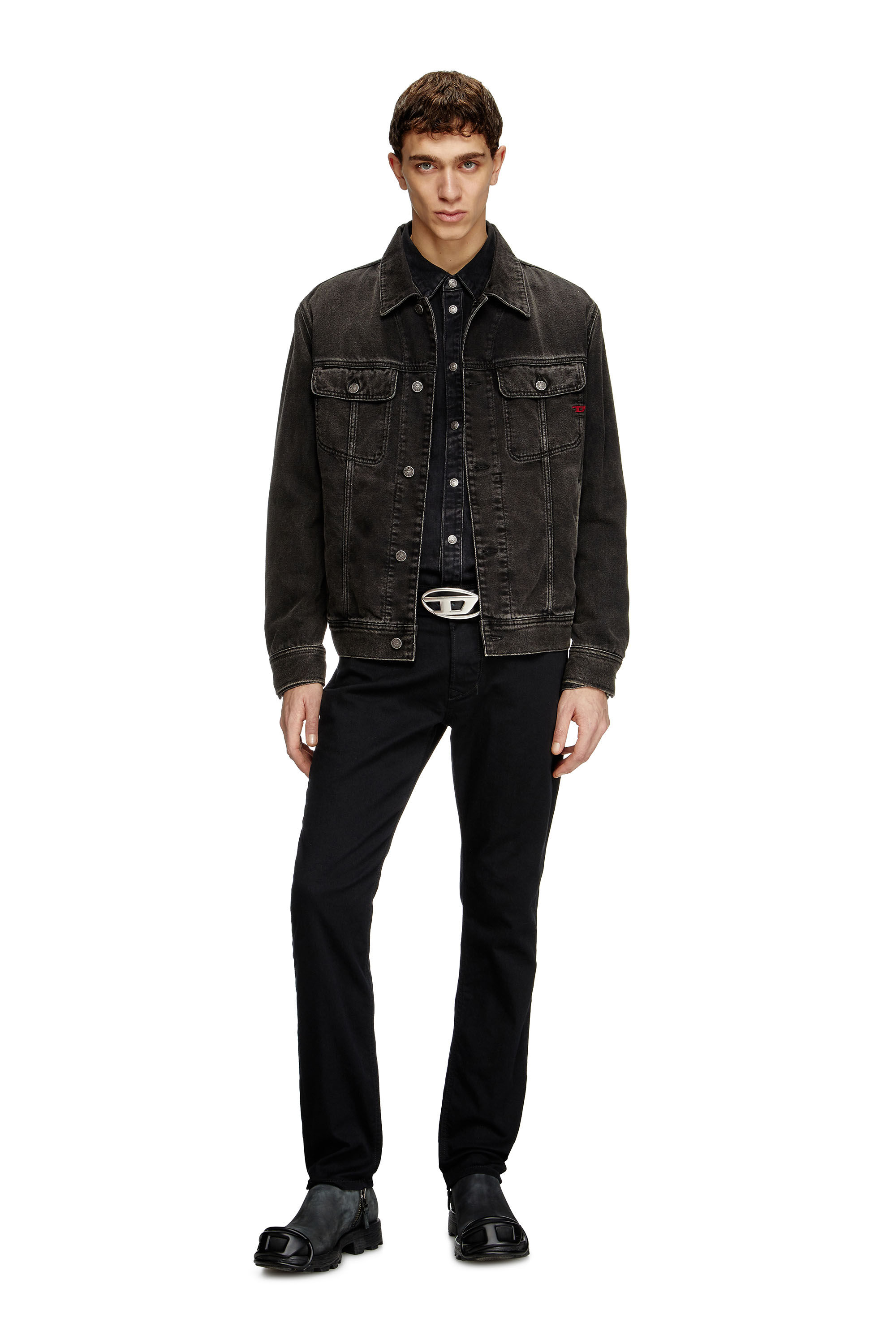 Diesel - Male's Regular Jeans 1986 Larkee-Beex 0688H, Black/Dark Grey - 1
