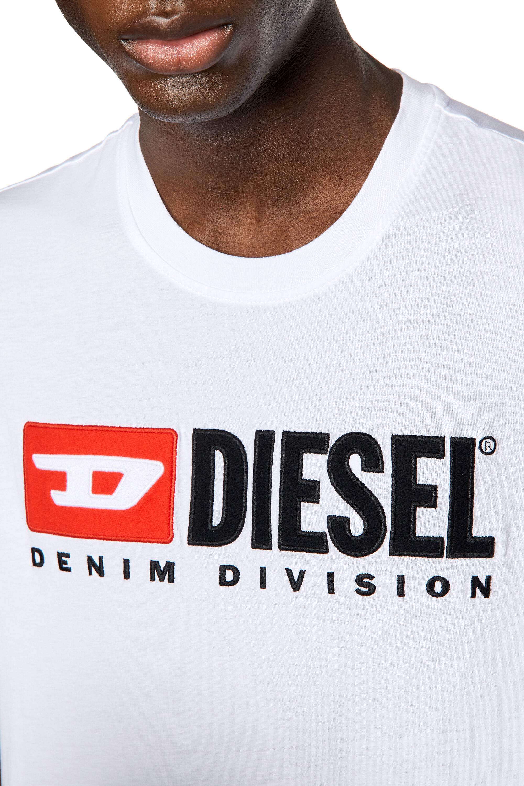 T DIEGOR DIV Man T shirt with embroidered logo Diesel