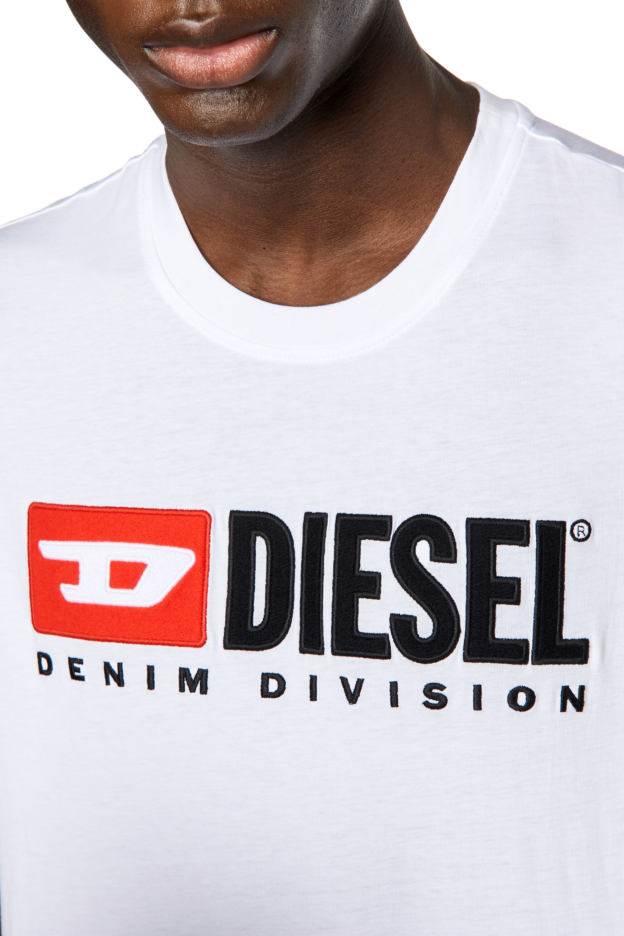  Diesel Mens Diego T-Shirt, XL, White : Clothing, Shoes