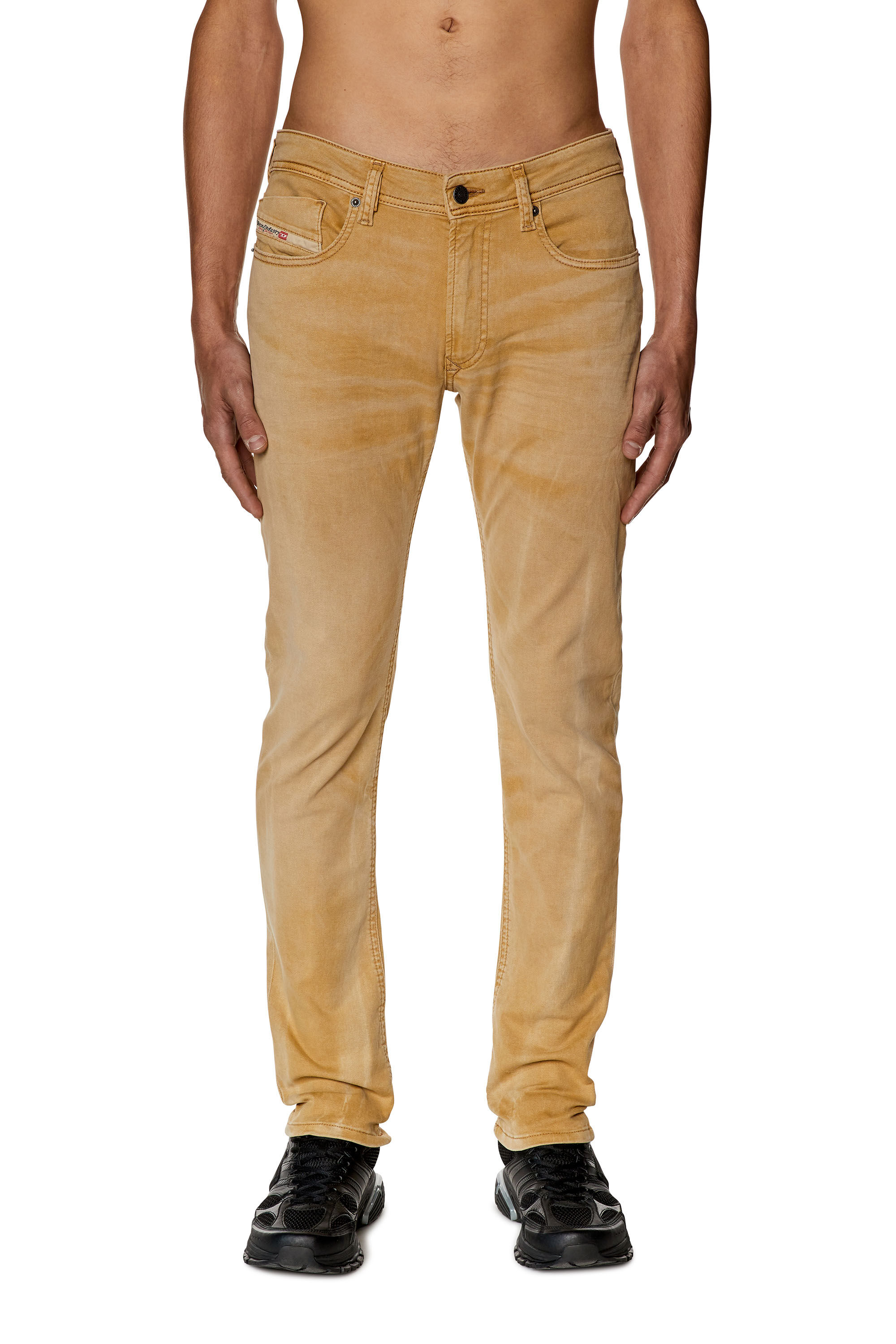 Diesel - Male Skinny Jeans 1979 Sleenker 0ENAK, Beige - Image 1