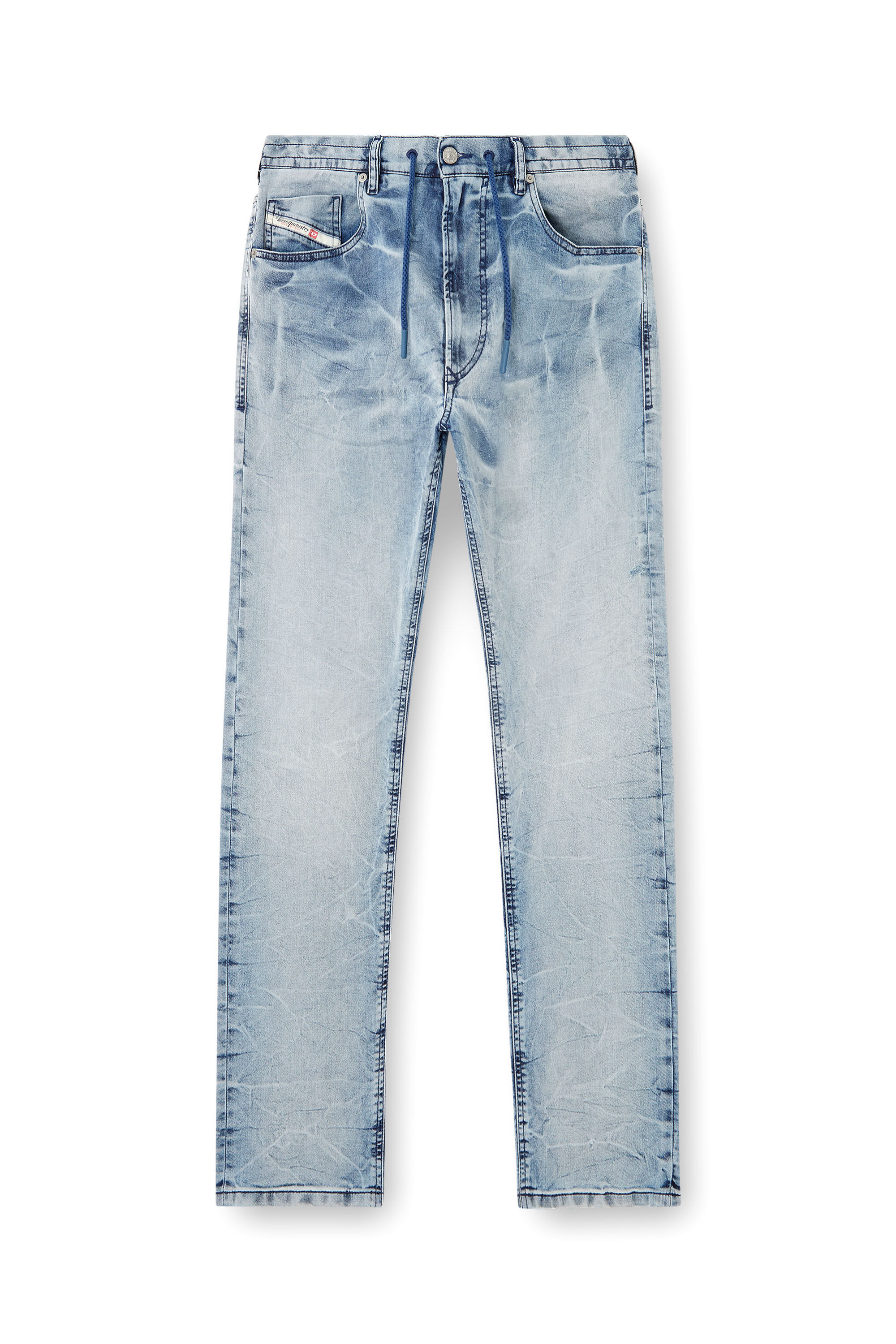 Diesel - Male's Regular 2030 D-Krooley Joggjeans® 068PK, Light Blue - 2