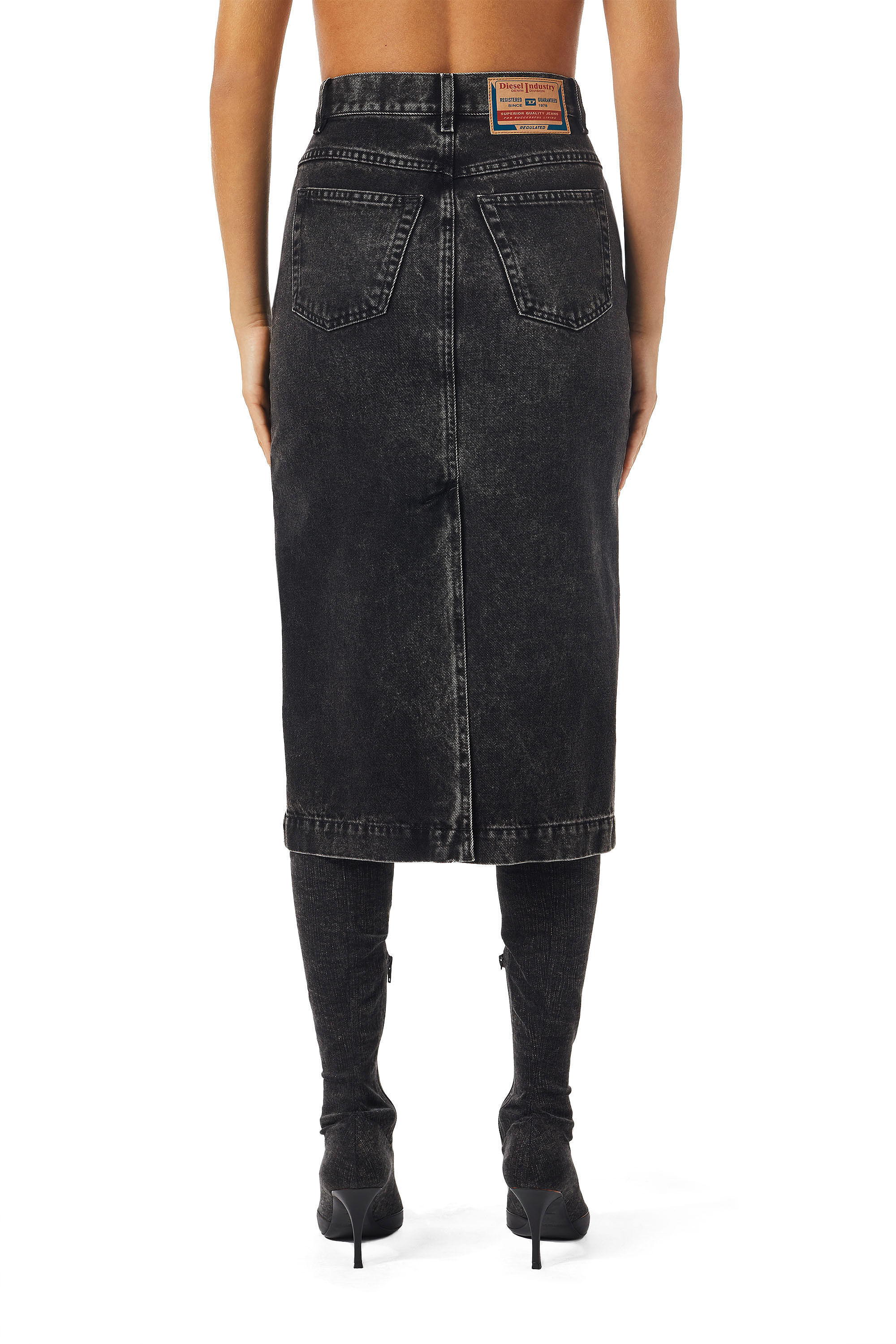 Jeans pencil hot sale skirt