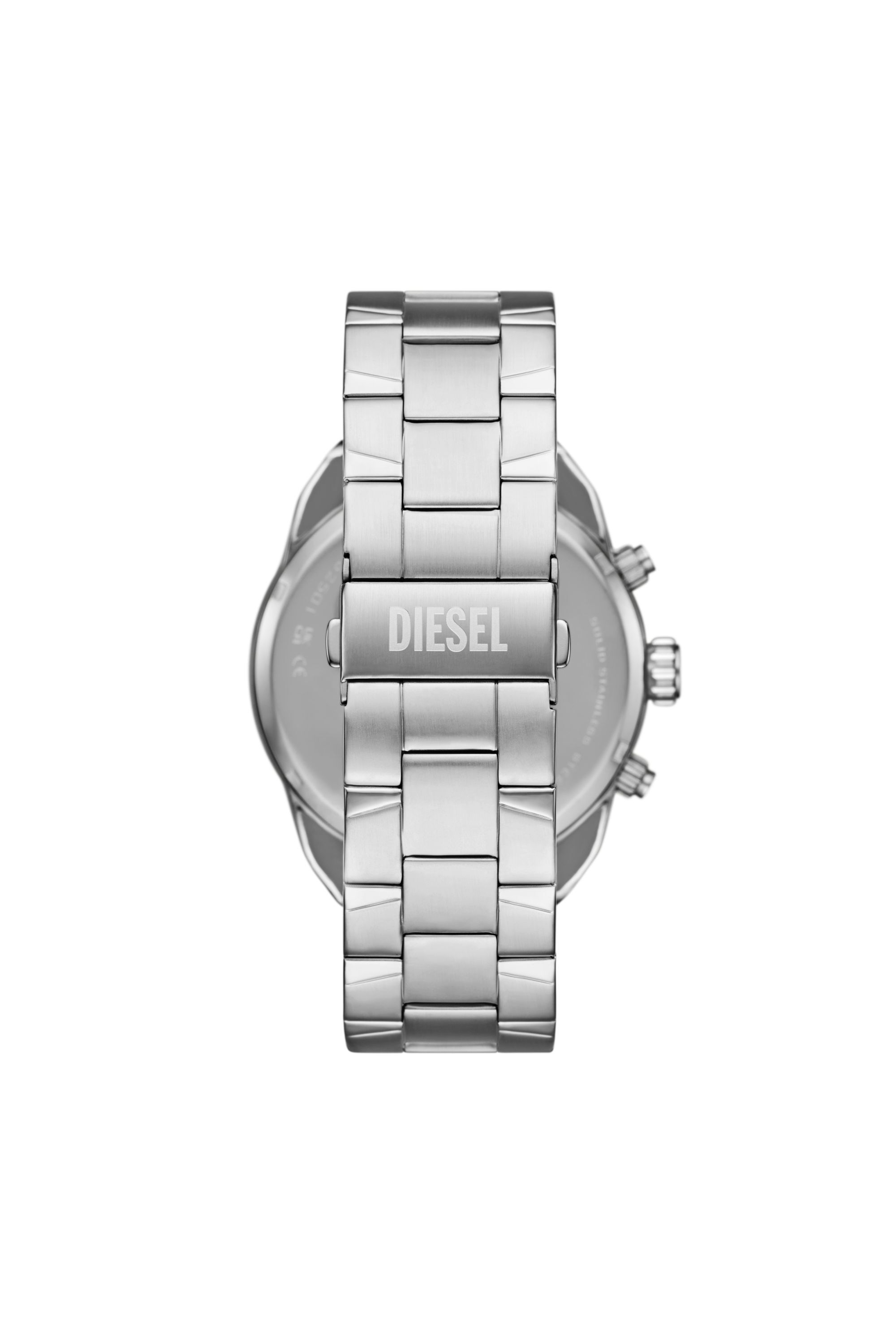 Diesel - DZ4677, Male's Diesel Spiked Chronograph Stainless Steel Watch in Silver - 2