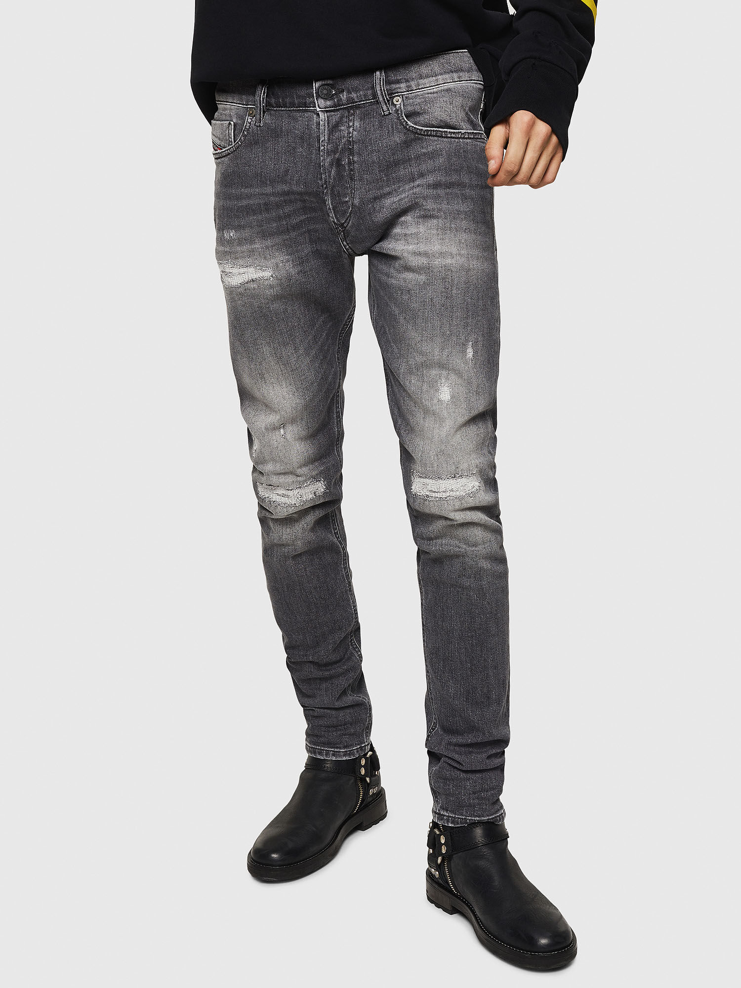 Diesel tepphar grey jeans on sale