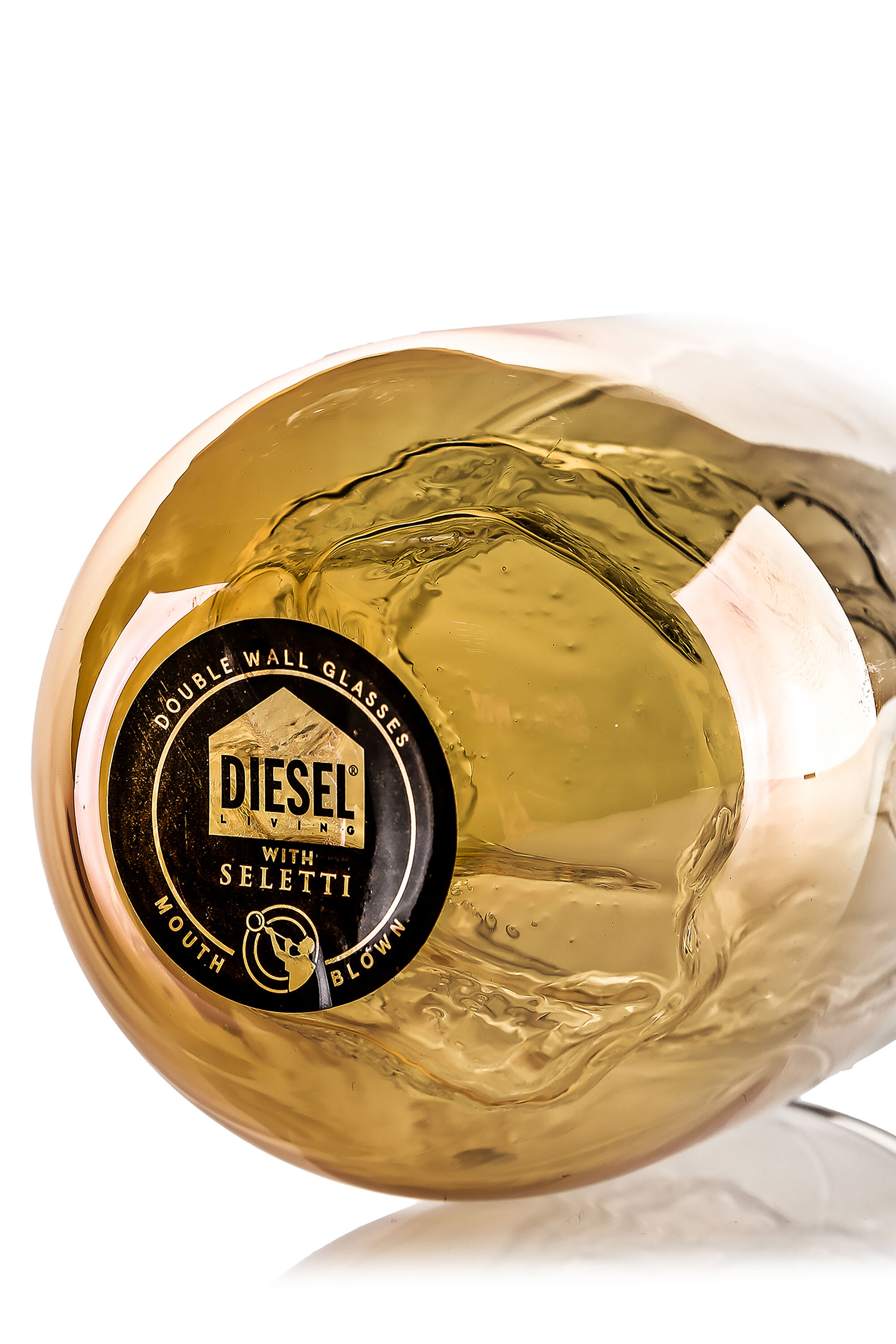 Diesel - 10935 COSMIC DINER, Verre élégant unique, ø 8,5 cm Mixte in Jaune - 3