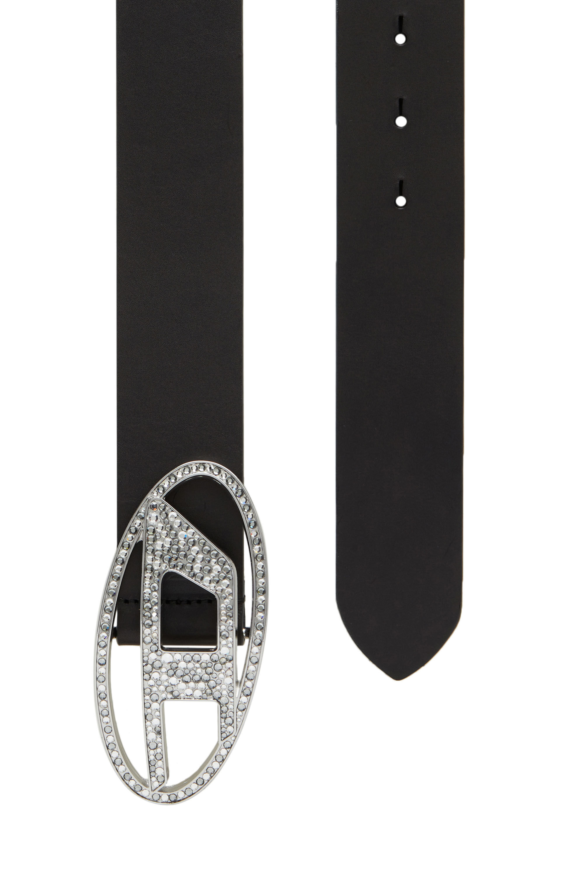 おすすめプライズ｜株式会社タイトー belt leather Rhinestone-embellished Women's | Diesel | Black 洋楽