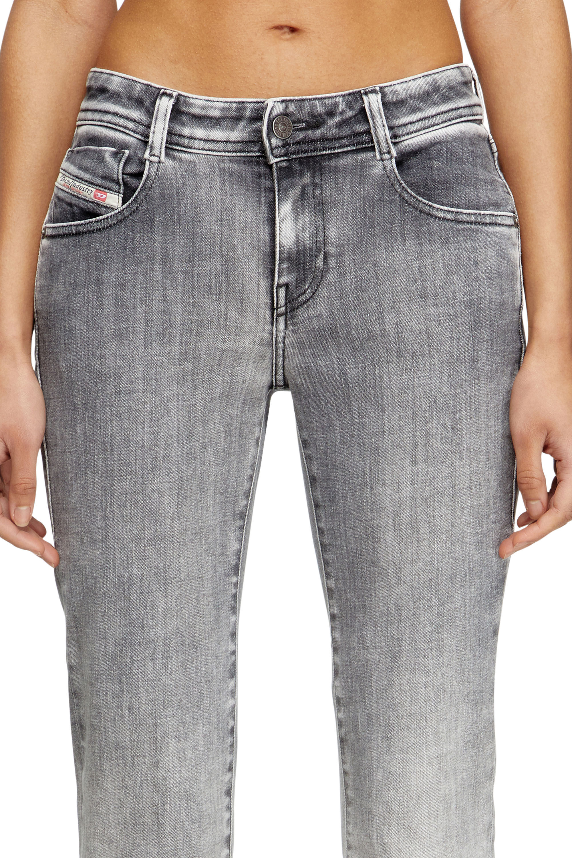 Diesel - Female's Bootcut Jeans 1969 D-Ebbey 09K53, Light Grey - 4