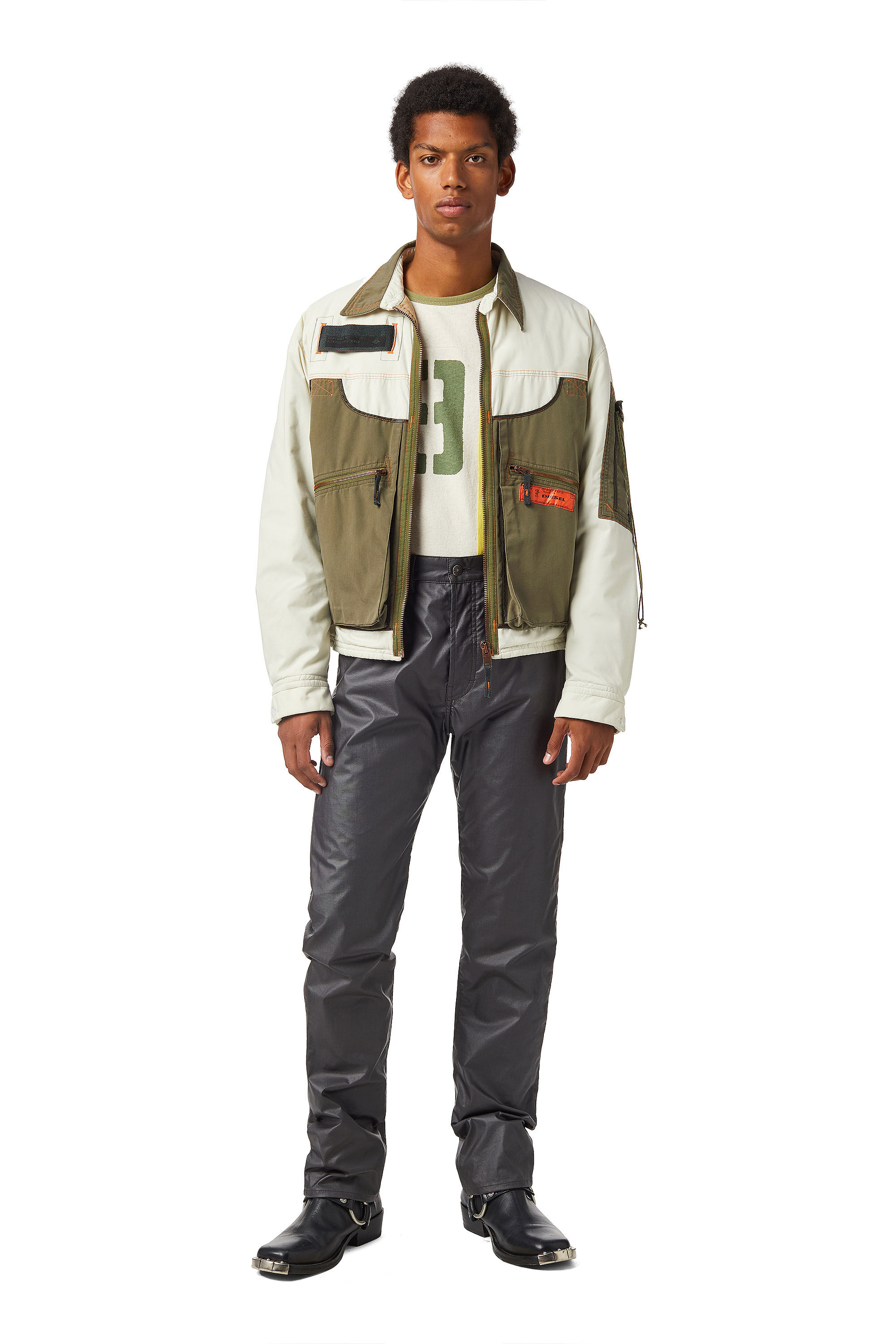 Diesel deals jacket green