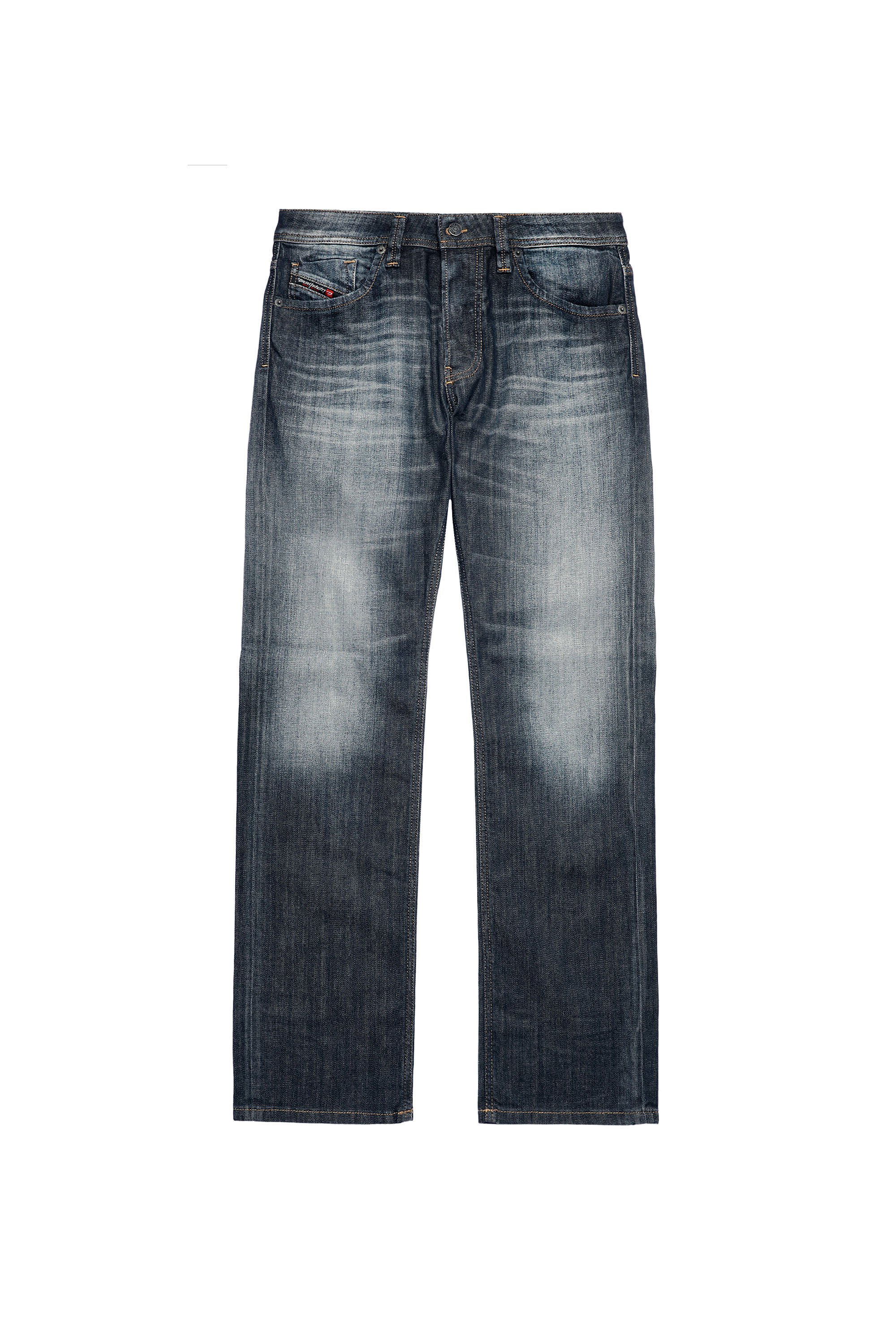 Diesel - Larkee 009EP Straight Jeans, Bleu Foncé - Image 2