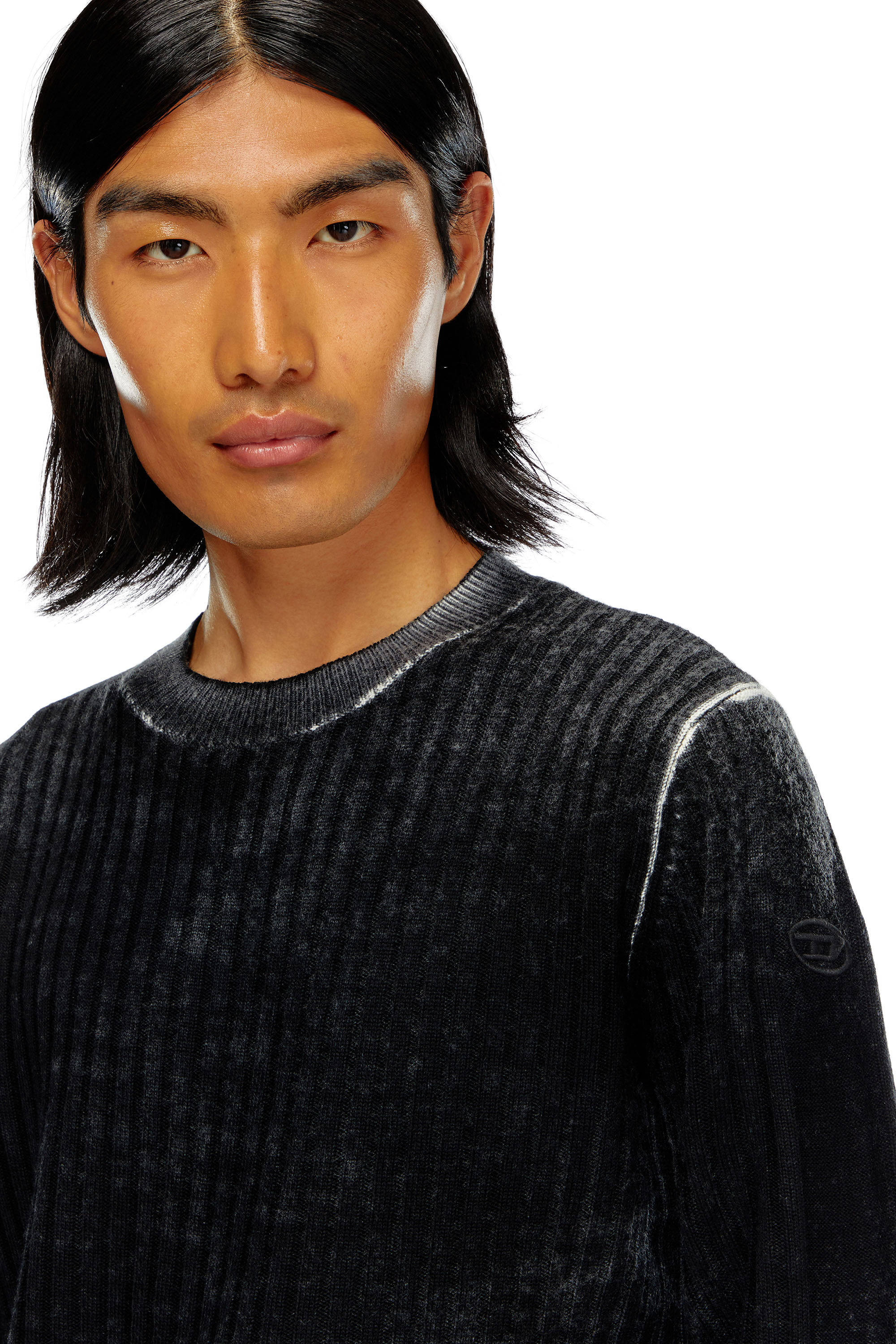 K ANDELERO Man Printed wool jumper Diesel