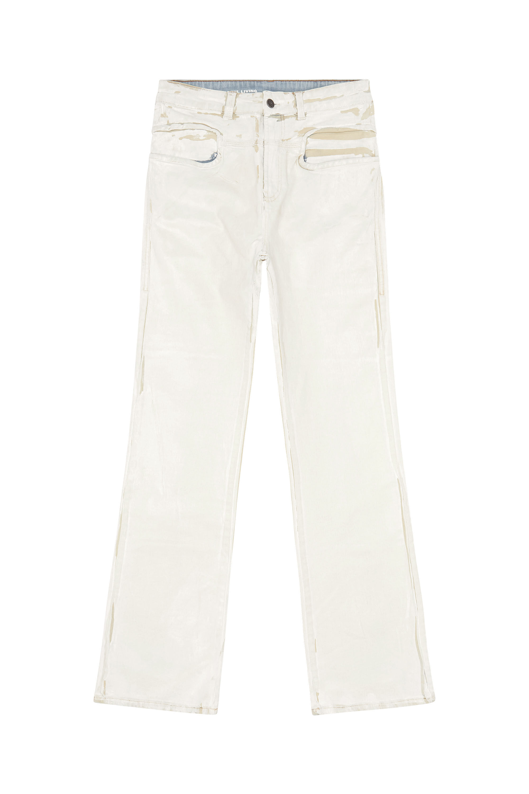 Diesel - D-LYA 0EIAE Slim Jeans, Blanc - Image 2