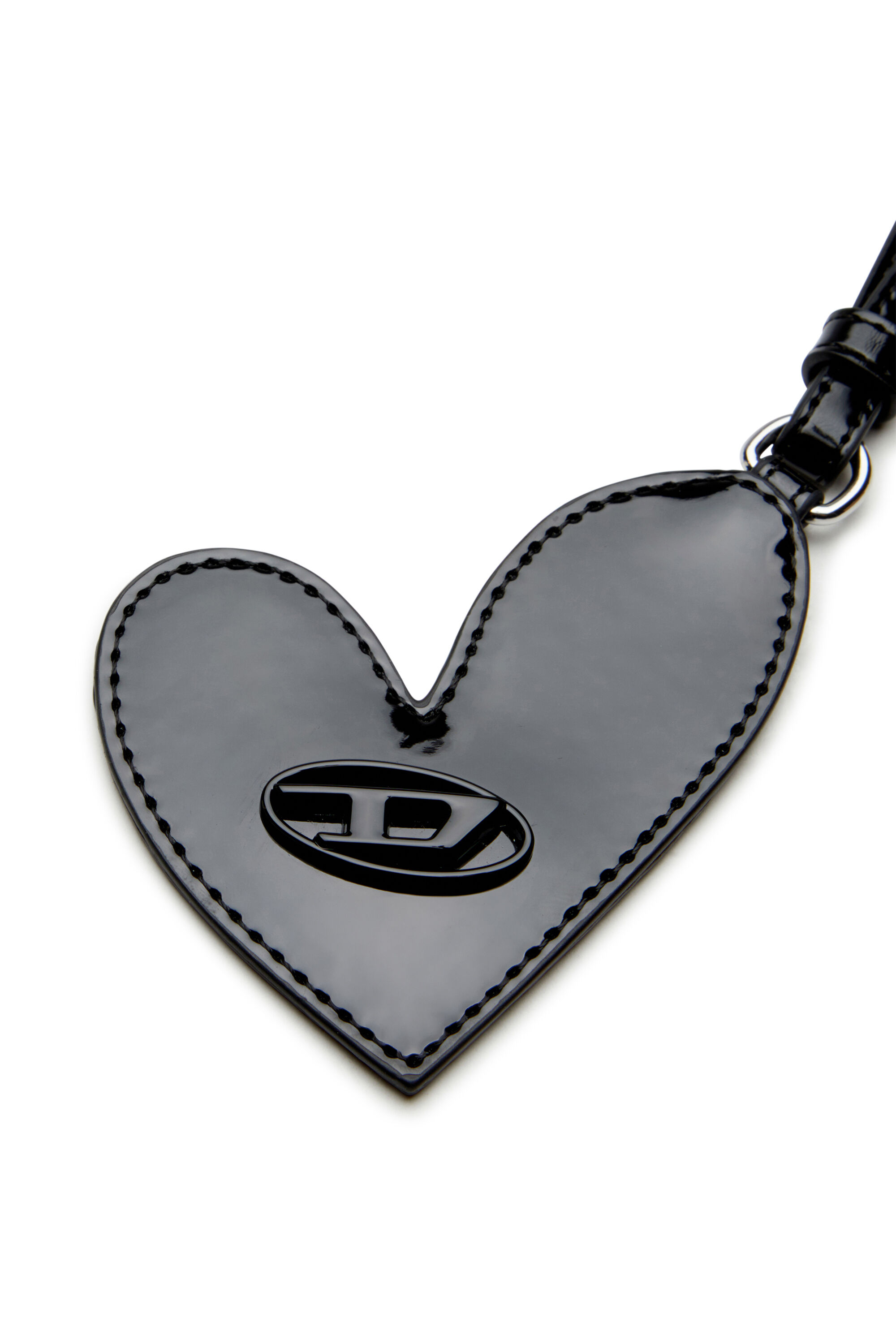 Diesel - PLAY MIRROR, Female's Mirror charm with glossy finish in Black - 3