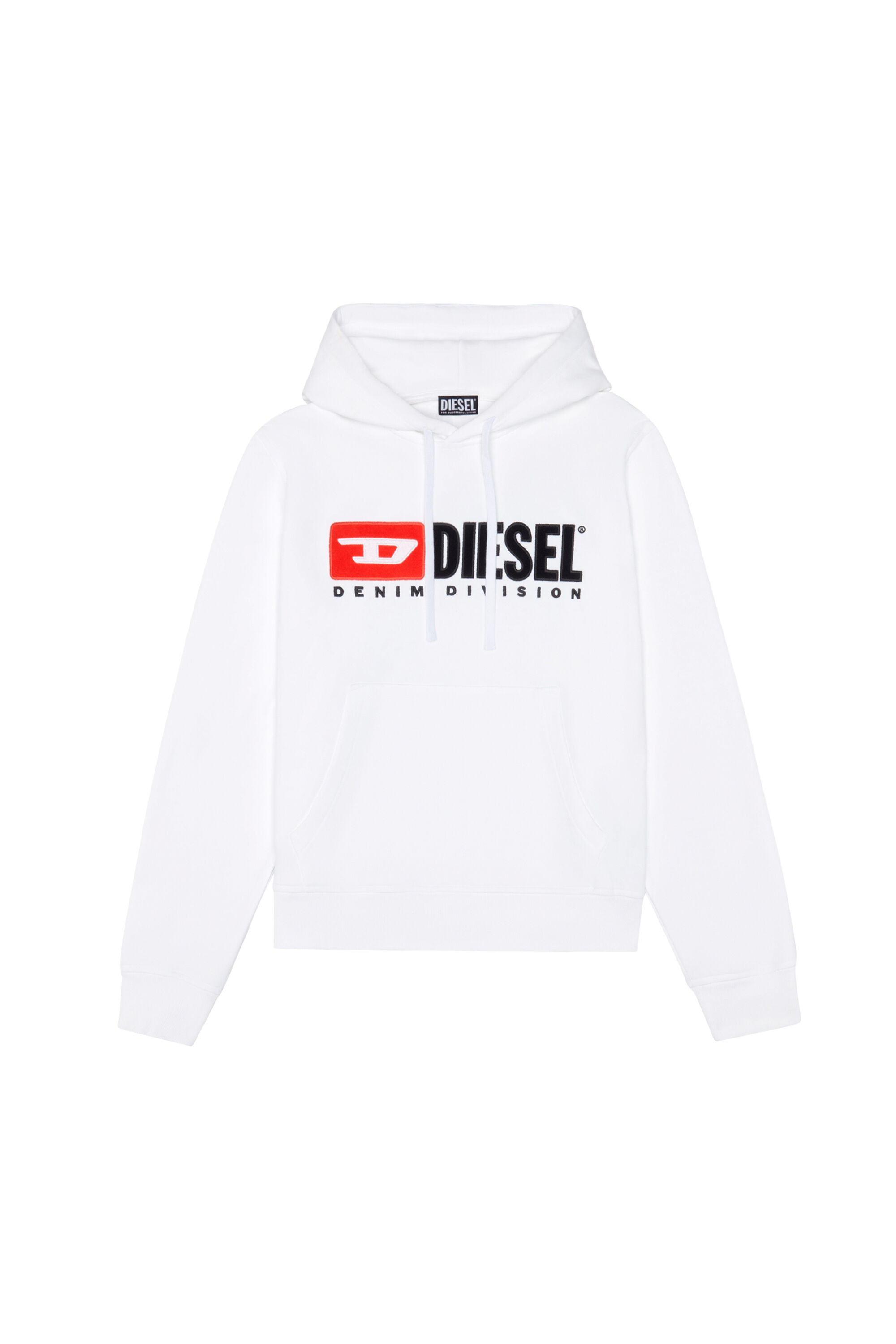 S GINN HOOD DIV Man Hoodie with logo appliqu Diesel