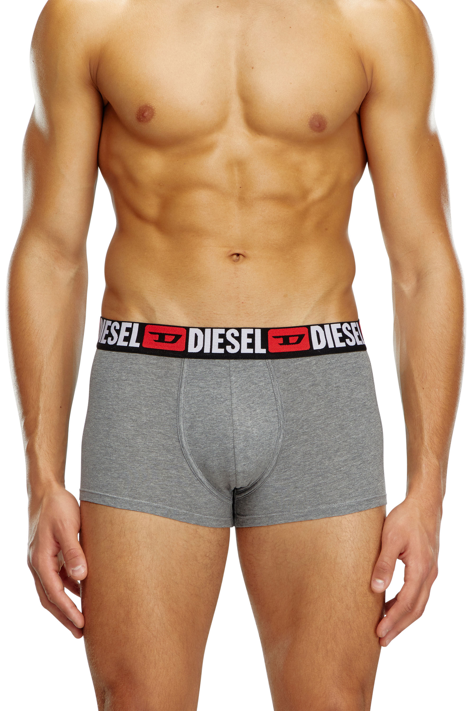 Diesel - UMBX-DAMIENTHREEPACK, Lot de trois boxers avec taille ornée du logo sur toute la surface Homme in Polychrome - 1