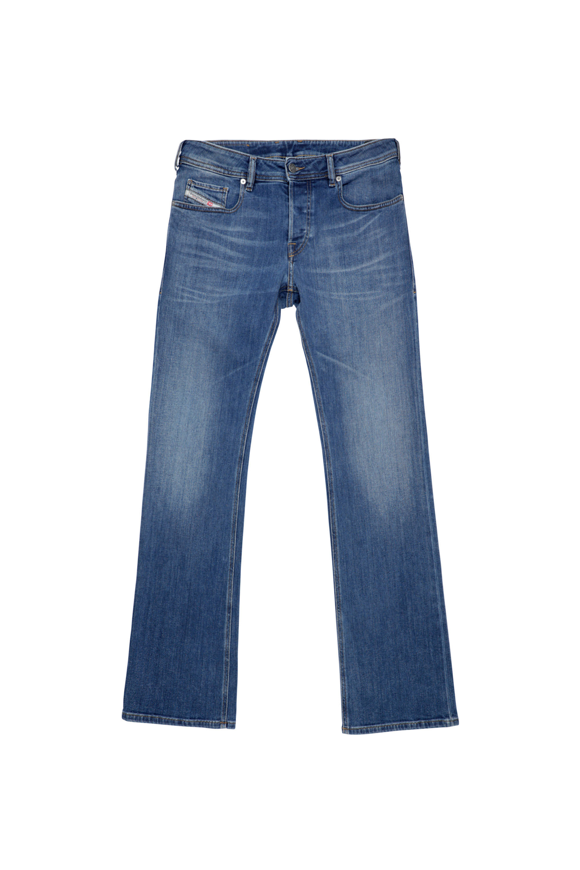 Diesel - Zatiny 09A80 Bootcut Jeans, Medium Blue - Image 2