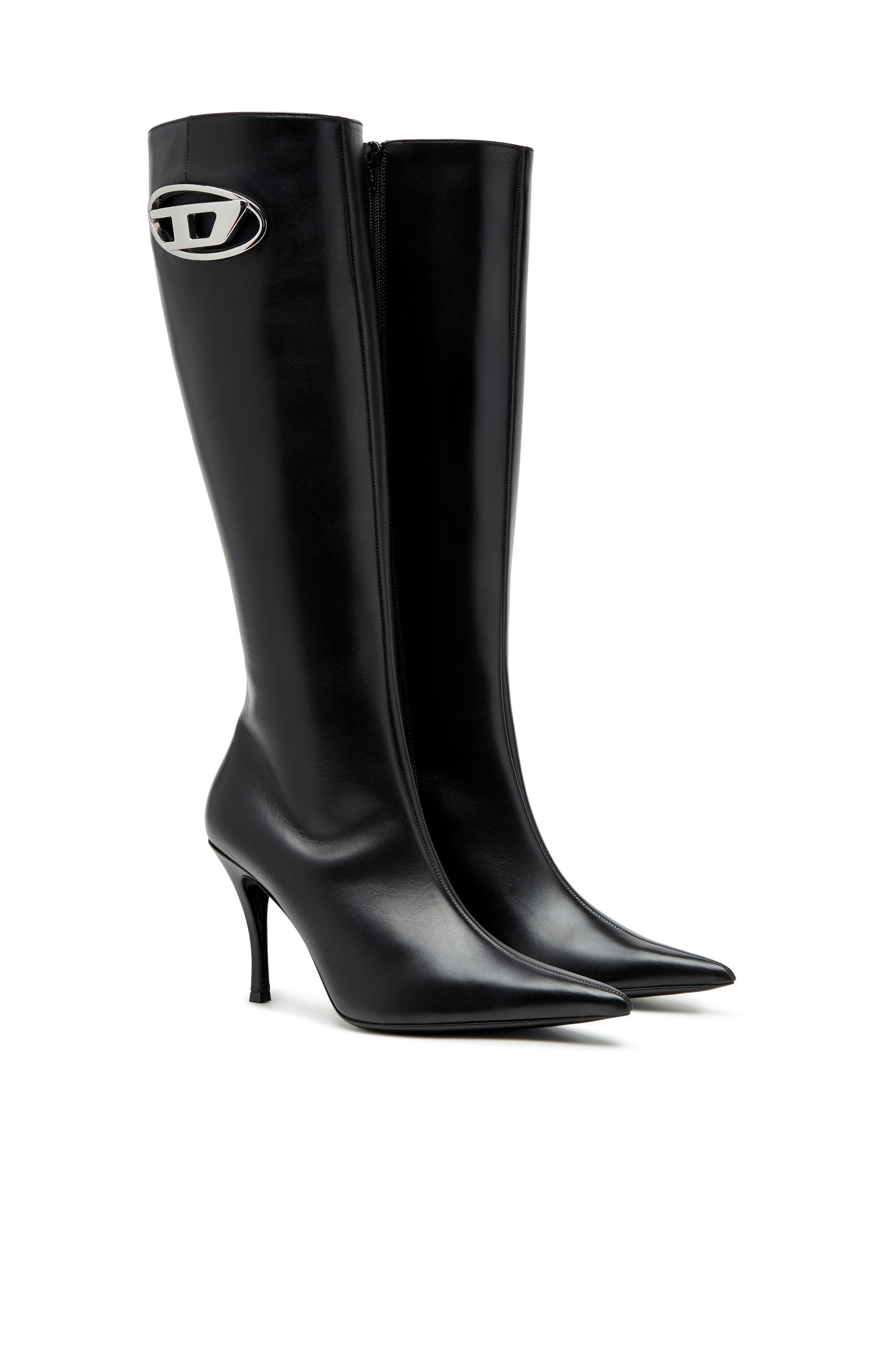 Venus buckle knee high boot cheap