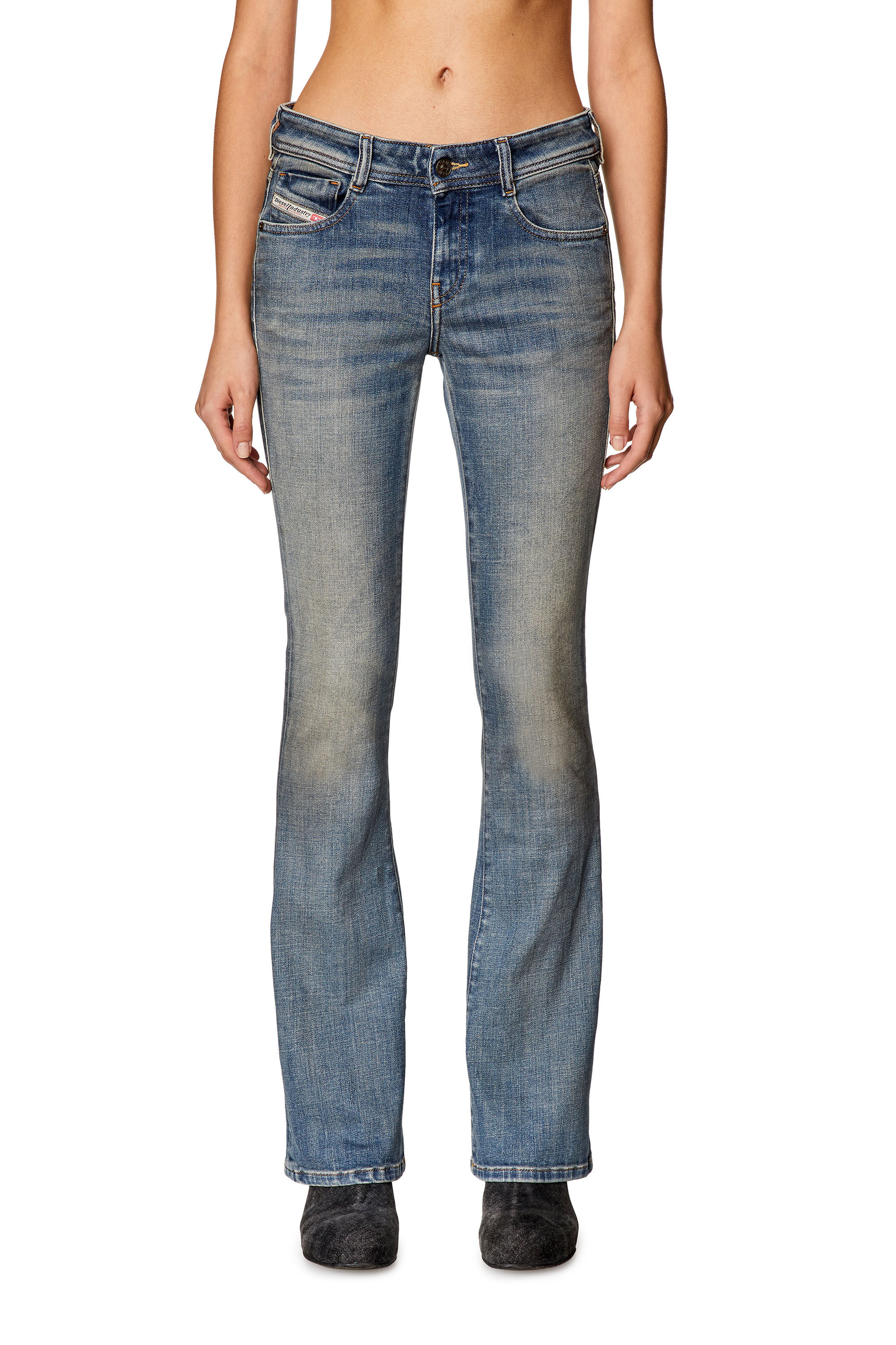 Diesel - Female Bootcut and Flare Jeans 1969 D-Ebbey 09H69, Dark Blue - Image 3