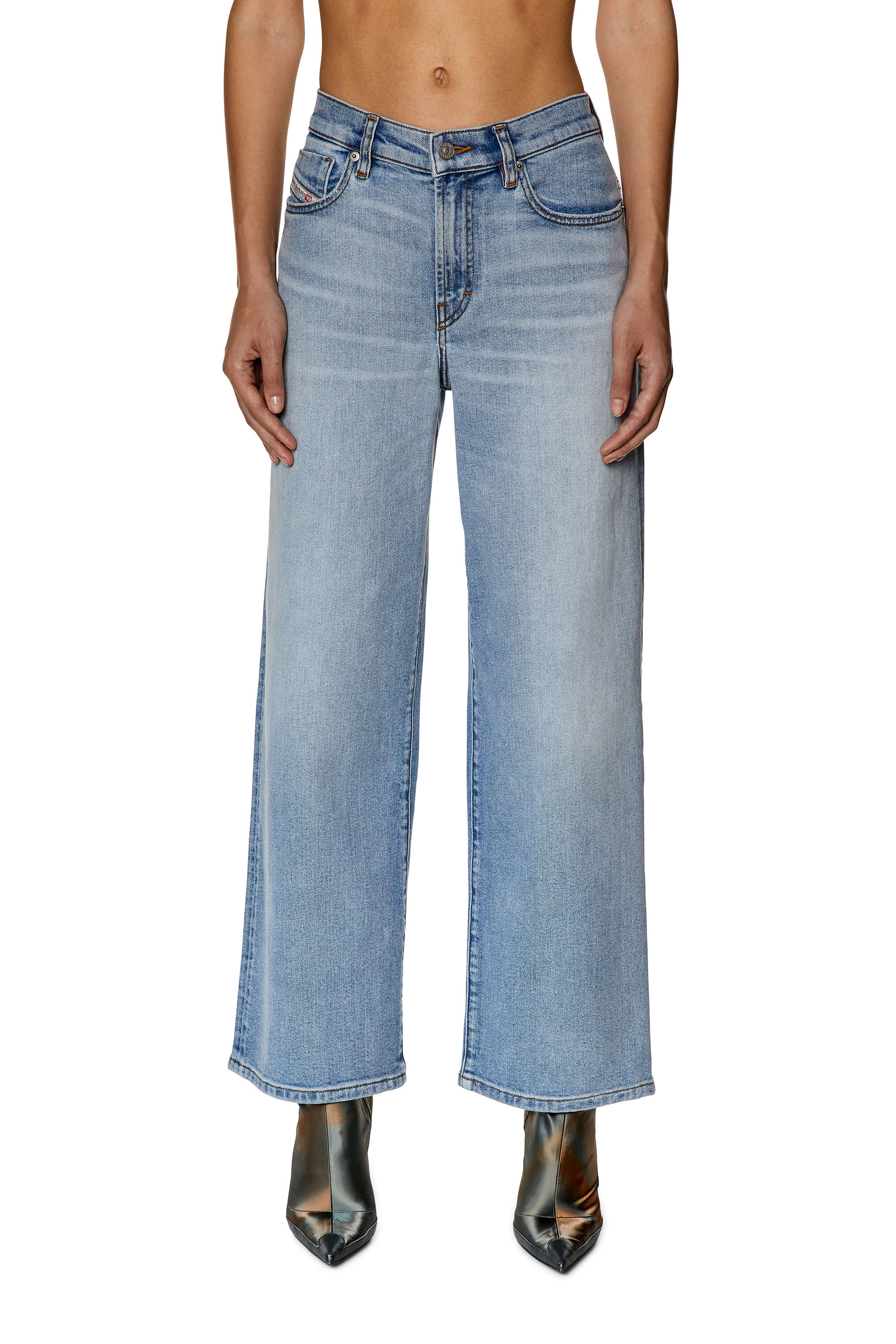 Women s Bootcut and Flare Jeans Light Blue Diesel 2000 Widee
