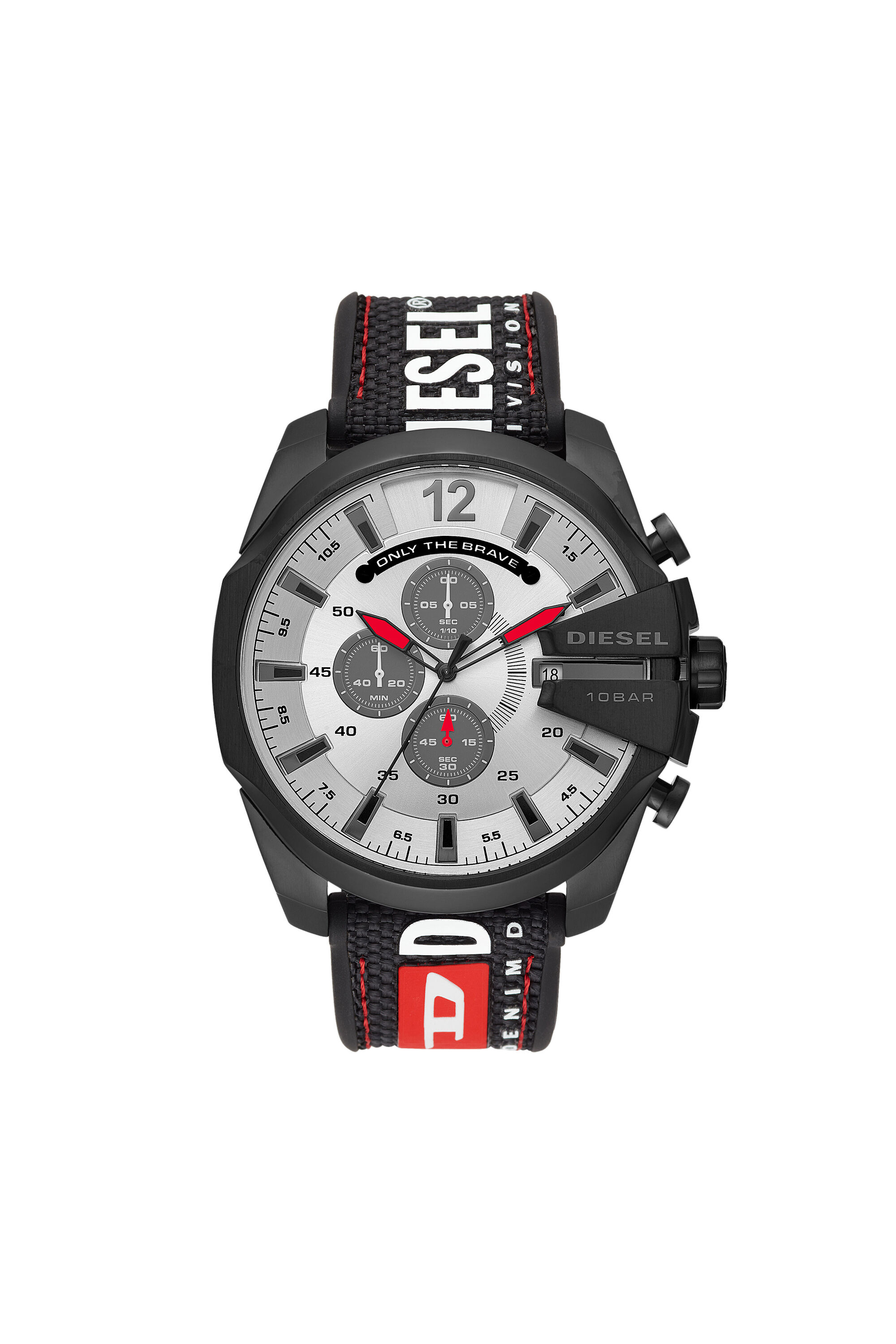 Diesel 10 2025 bar watch black