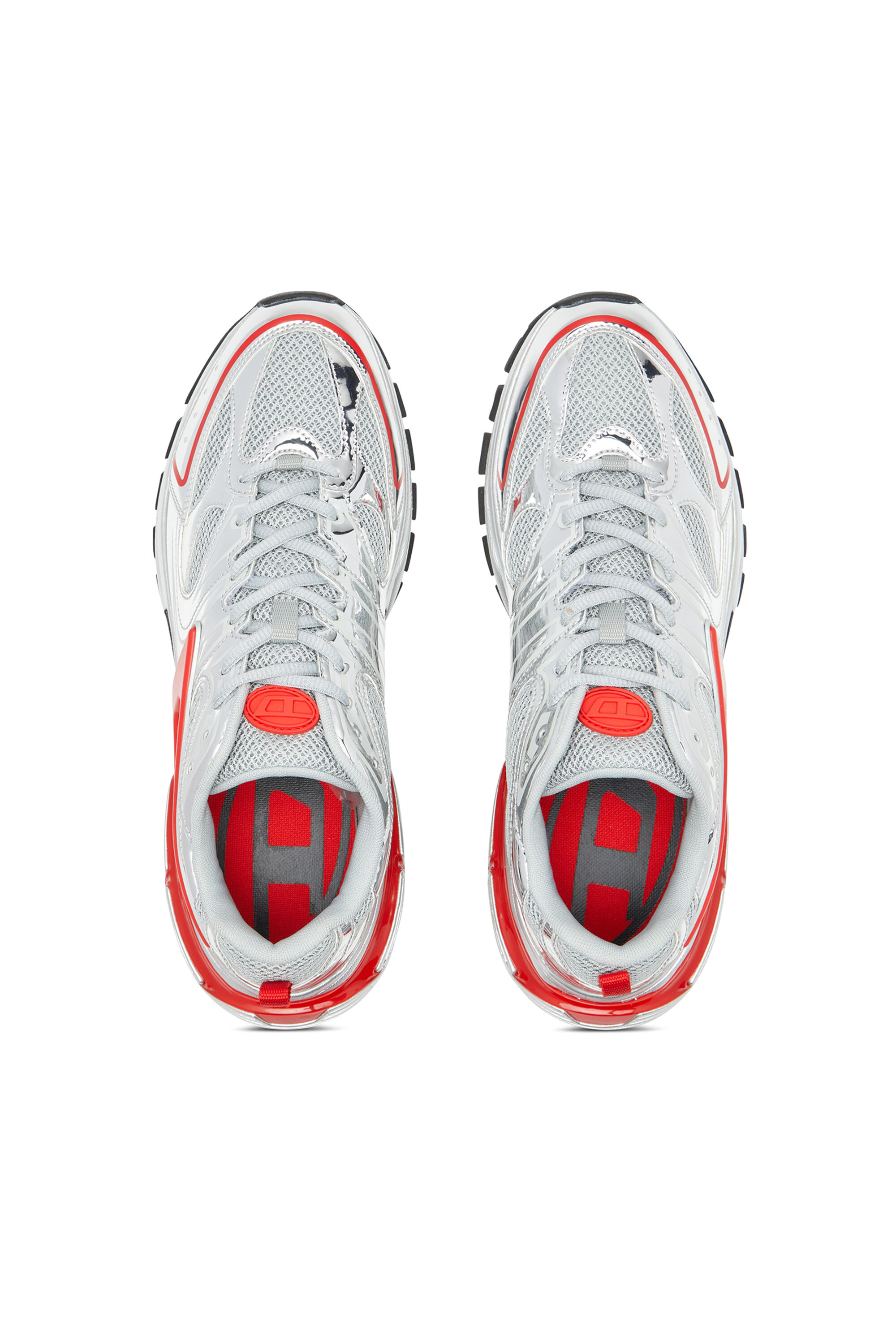 Men's S-Serendipity-Mesh sneakers with metallic overlays Men's S-Serendipity-Mesh sneakers with metallic overlays