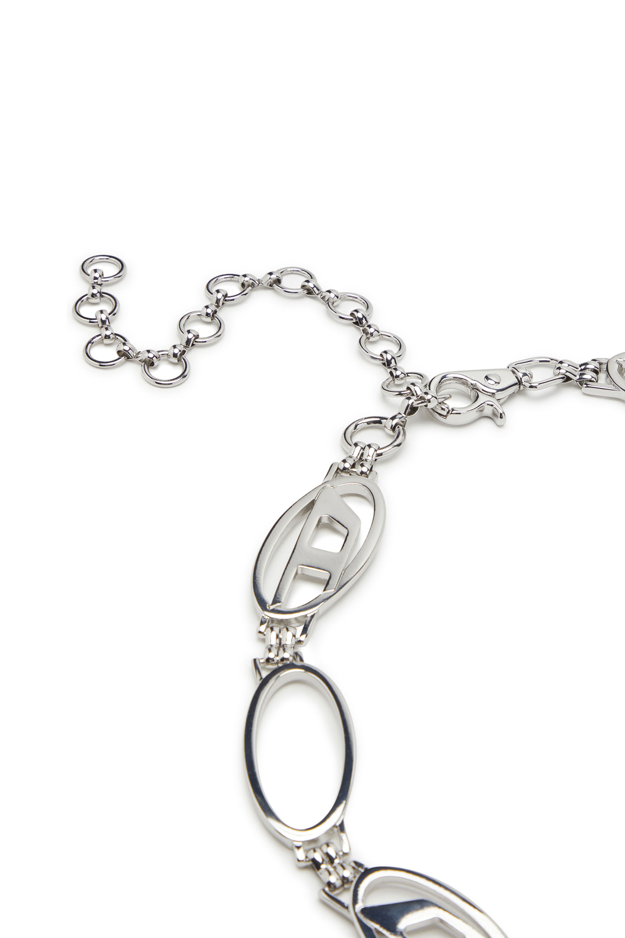 B-COOL Woman: Chain belt with logo links | Diesel