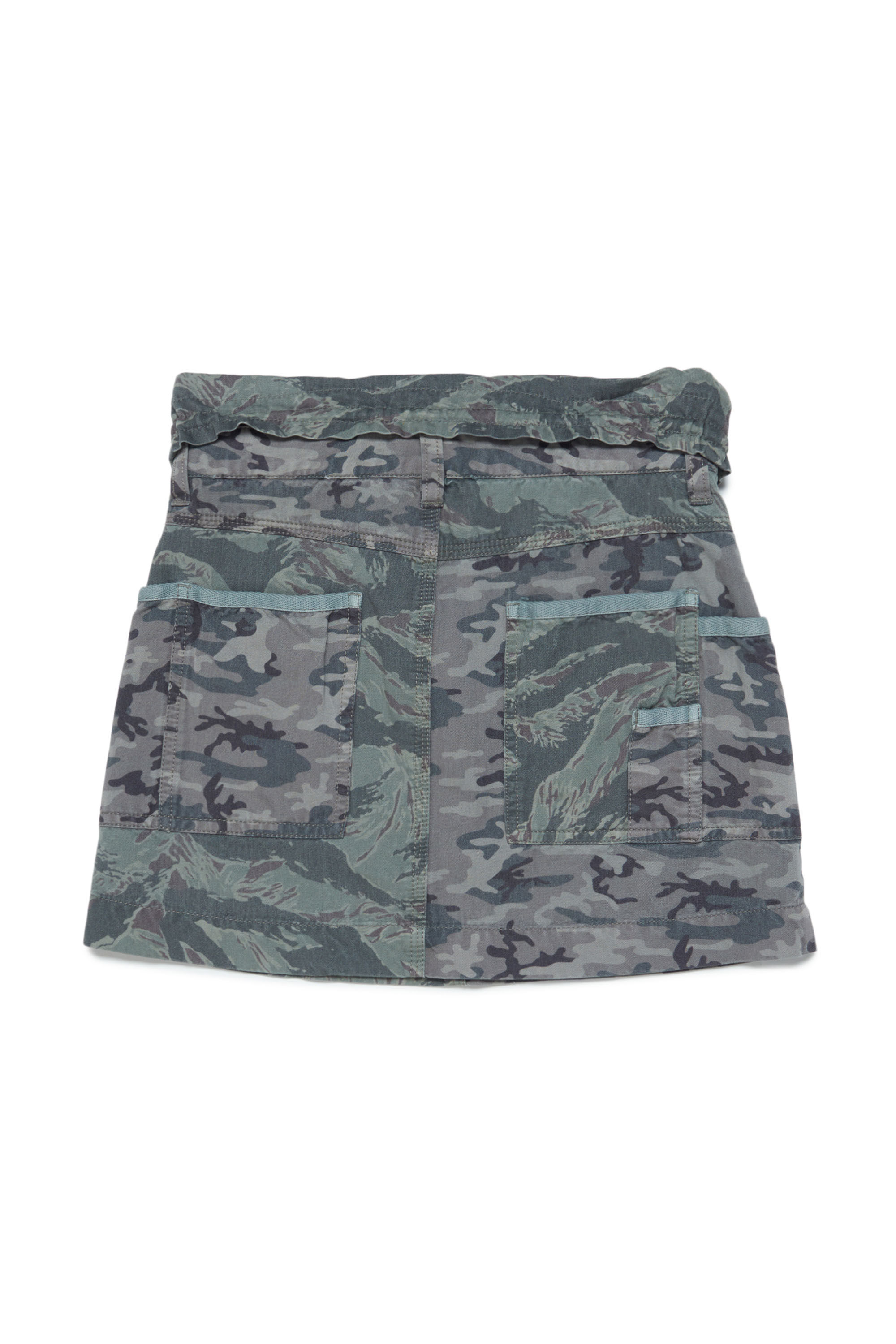 Camouflage knit skirt shop