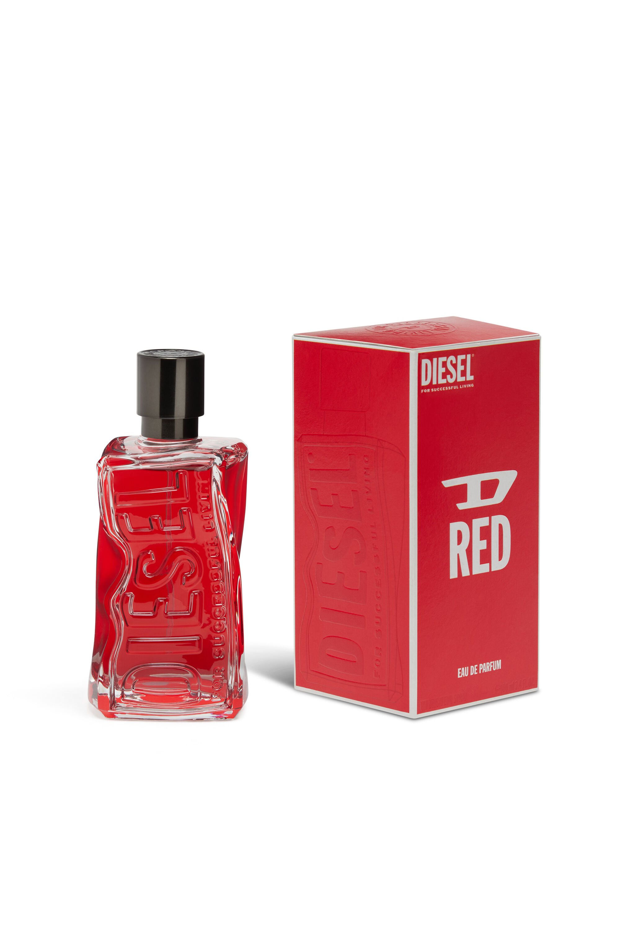 Diesel - D RED 50 ML, Male D RED 50ml, 1.7 FL.OZ., Eau de Parfum in Red - Image 2