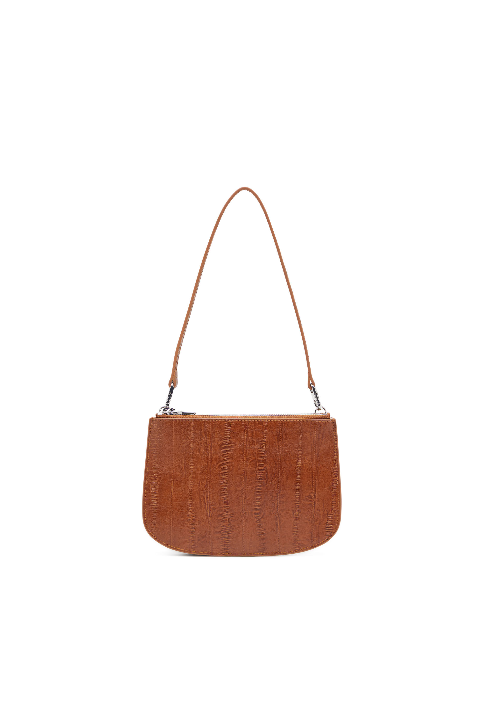Diesel - 1DR TWIN, Female's 1DR Twin-Double-pouch shoulder bag in printed leather in Brown - 3