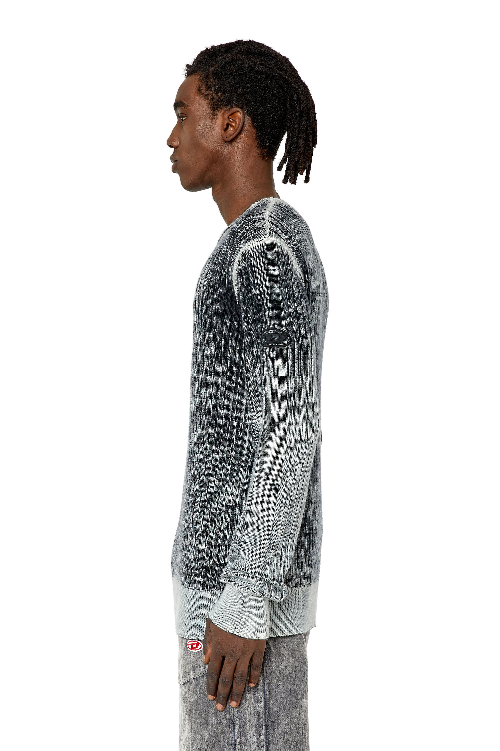 K ANDELERO Man Printed wool jumper Diesel