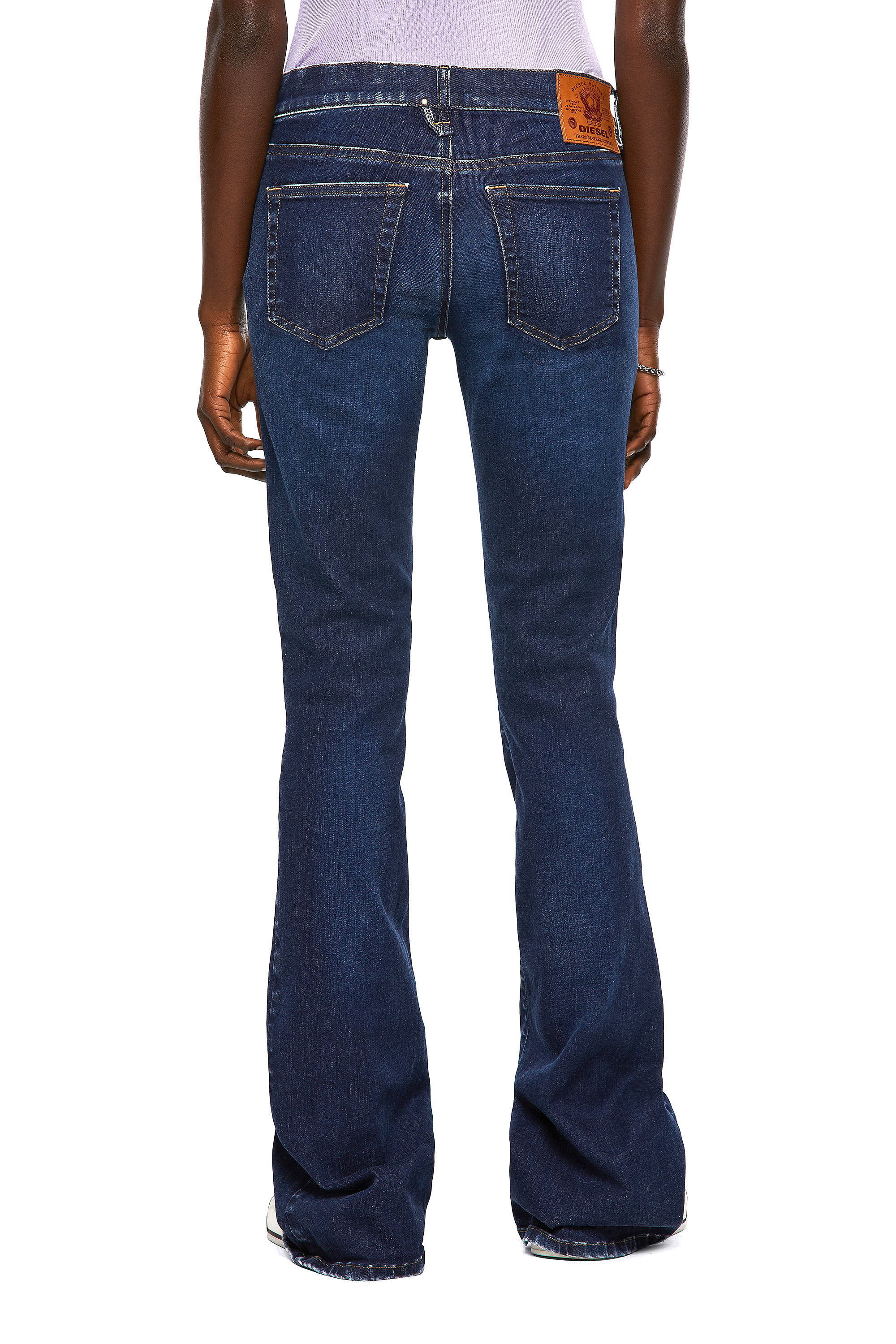Diesel - 1969 D-EBBEY 09A30 Bootcut and Flare Jeans, Dark Blue - Image 5