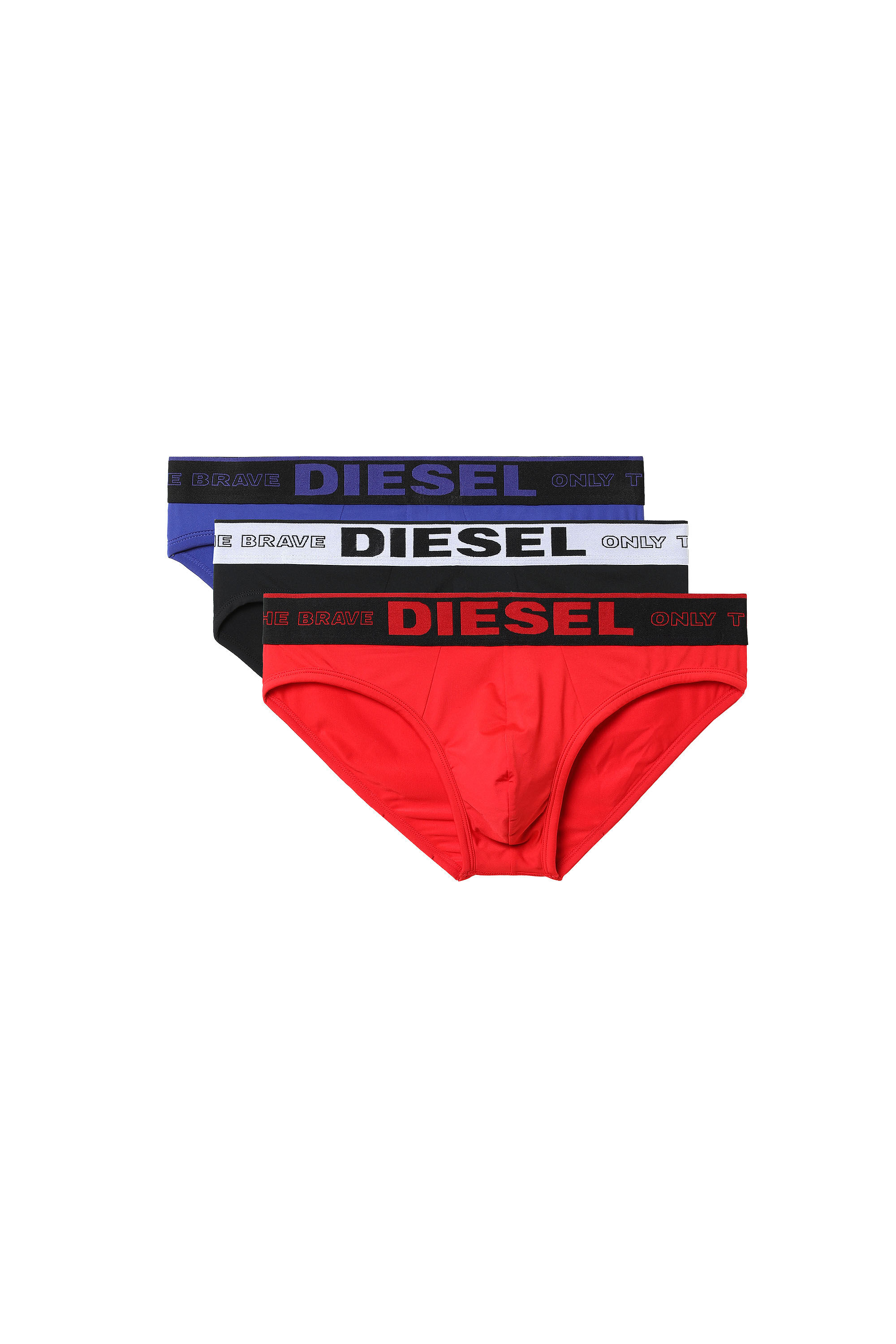 Diesel - 55-DBRIEF-THREEPACK, Black/Red - Image 2