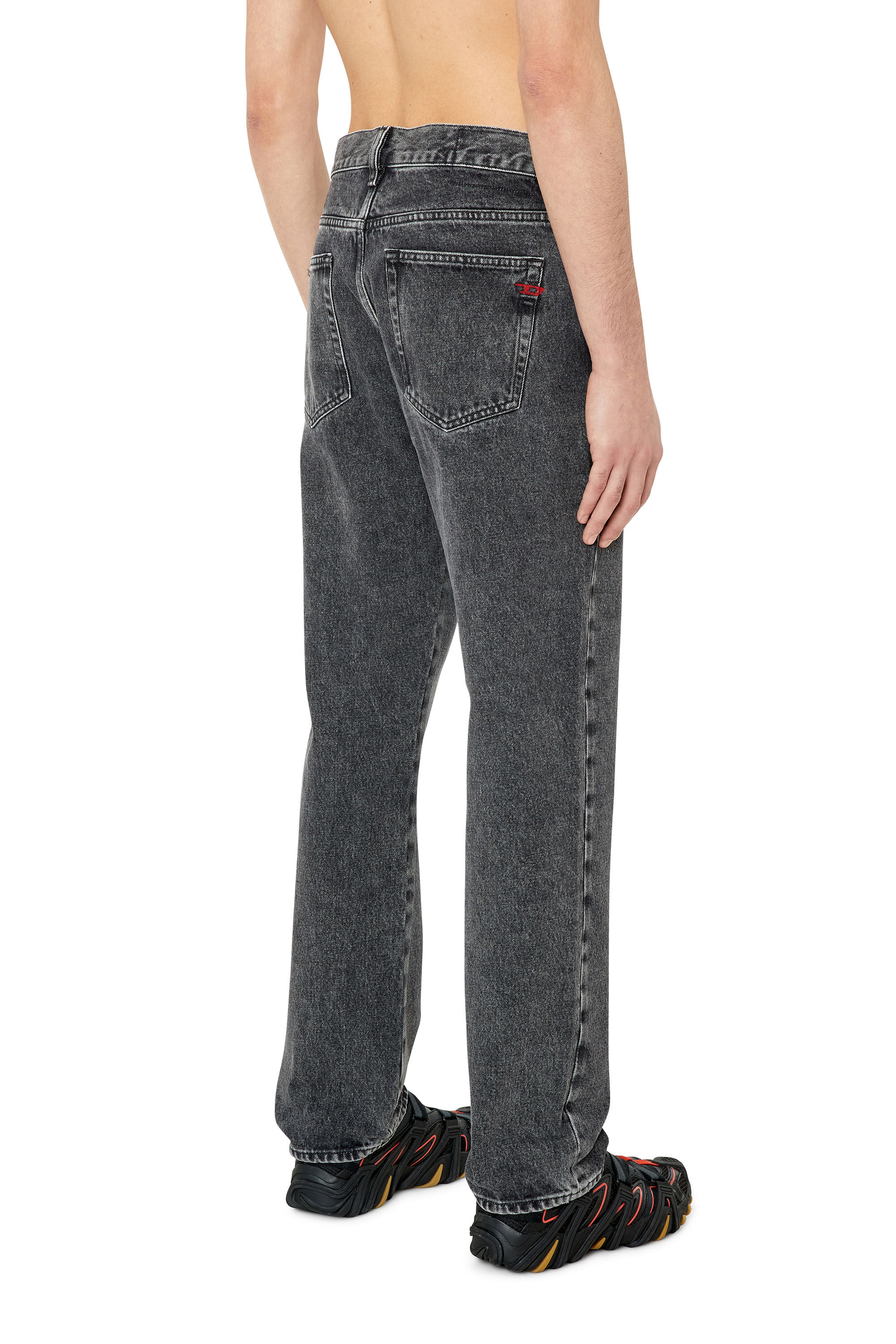Diesel - Male's Straight Jeans 2020 D-Viker 007N4, Black/Dark Grey - 4