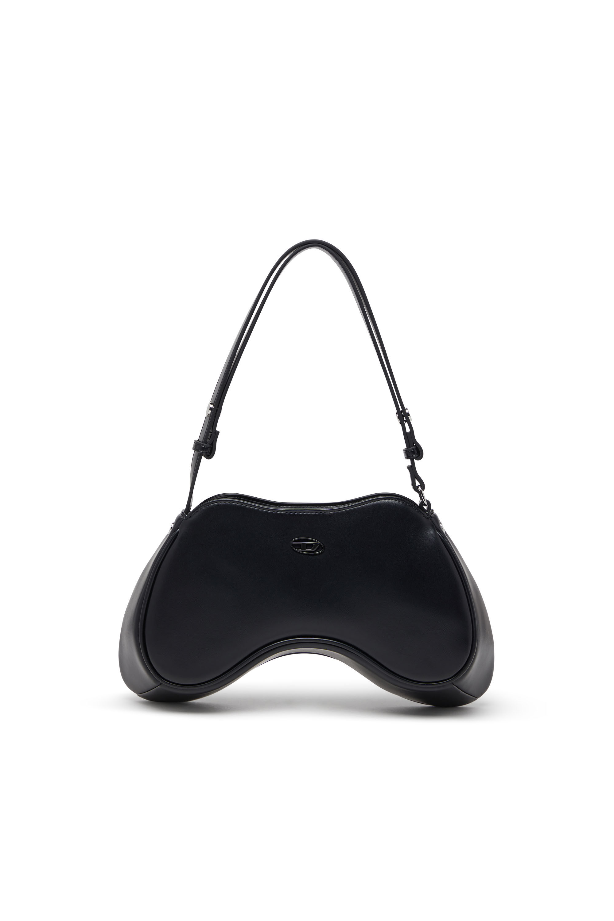 Diesel - PLAY SHOULDER, Play-Sac à bandoulière en PU Femme in Noir - 1