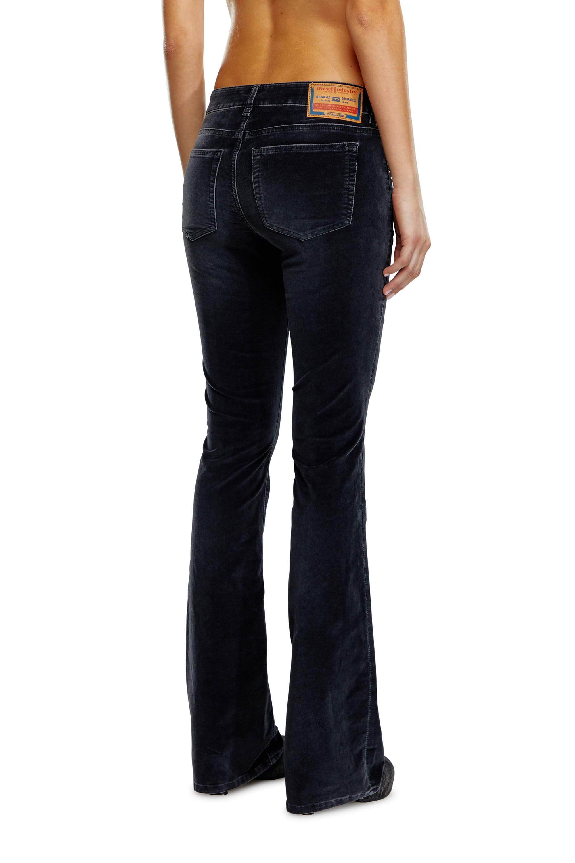 Diesel - Bootcut and Flare Jeans 1969 D-Ebbey 003HL, Black - Image 5