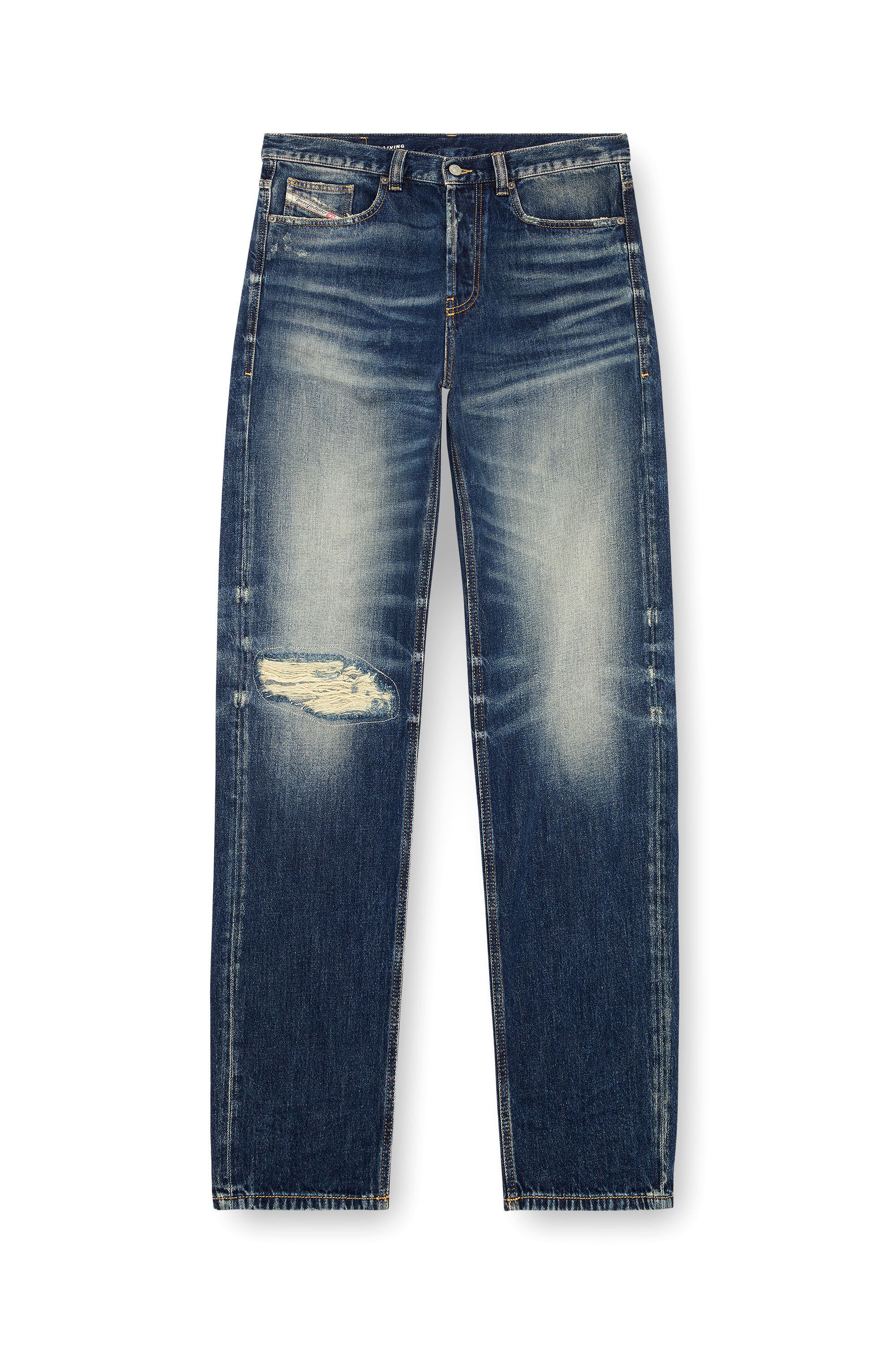 Diesel - Male's Regular Jeans 2024 D-Macs 09J95, Dark Blue - 2