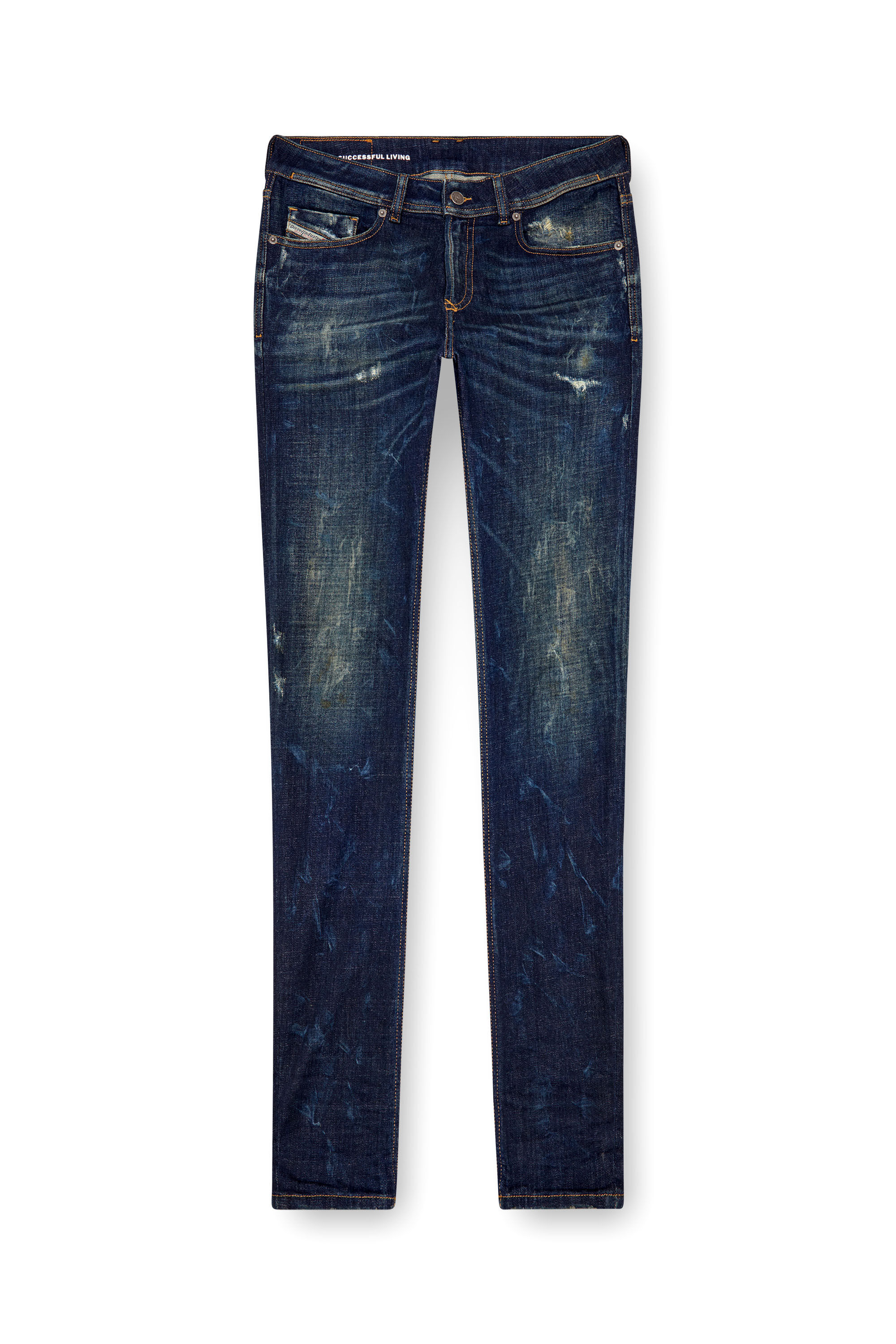 Diesel - Male Skinny Jeans 1979 Sleenker 09J26, Dark Blue - Image 2