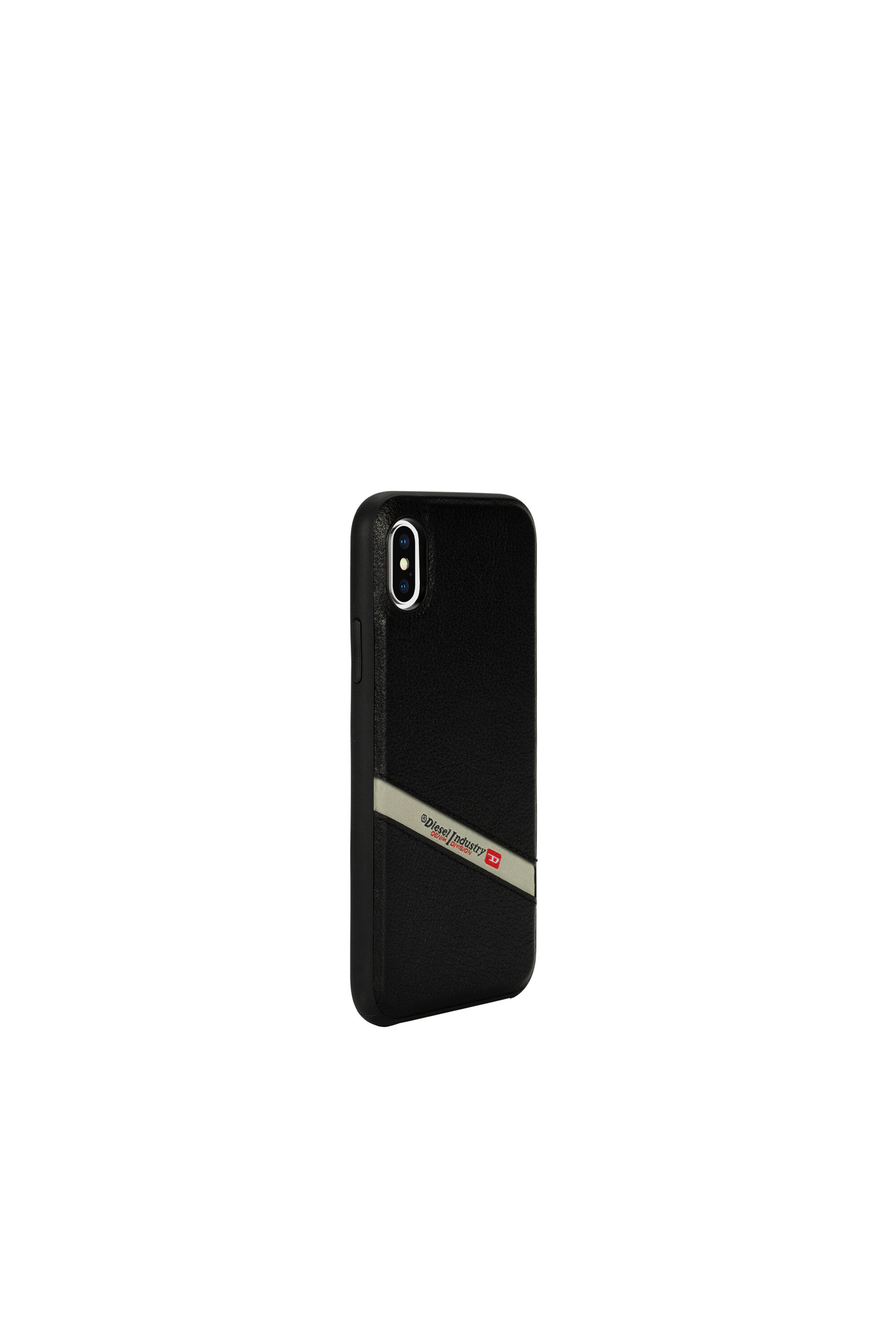 Diesel - DIESEL LEATHER CO-MOLD CASE FOR IPHONE XS MAX, Noir - Image 4
