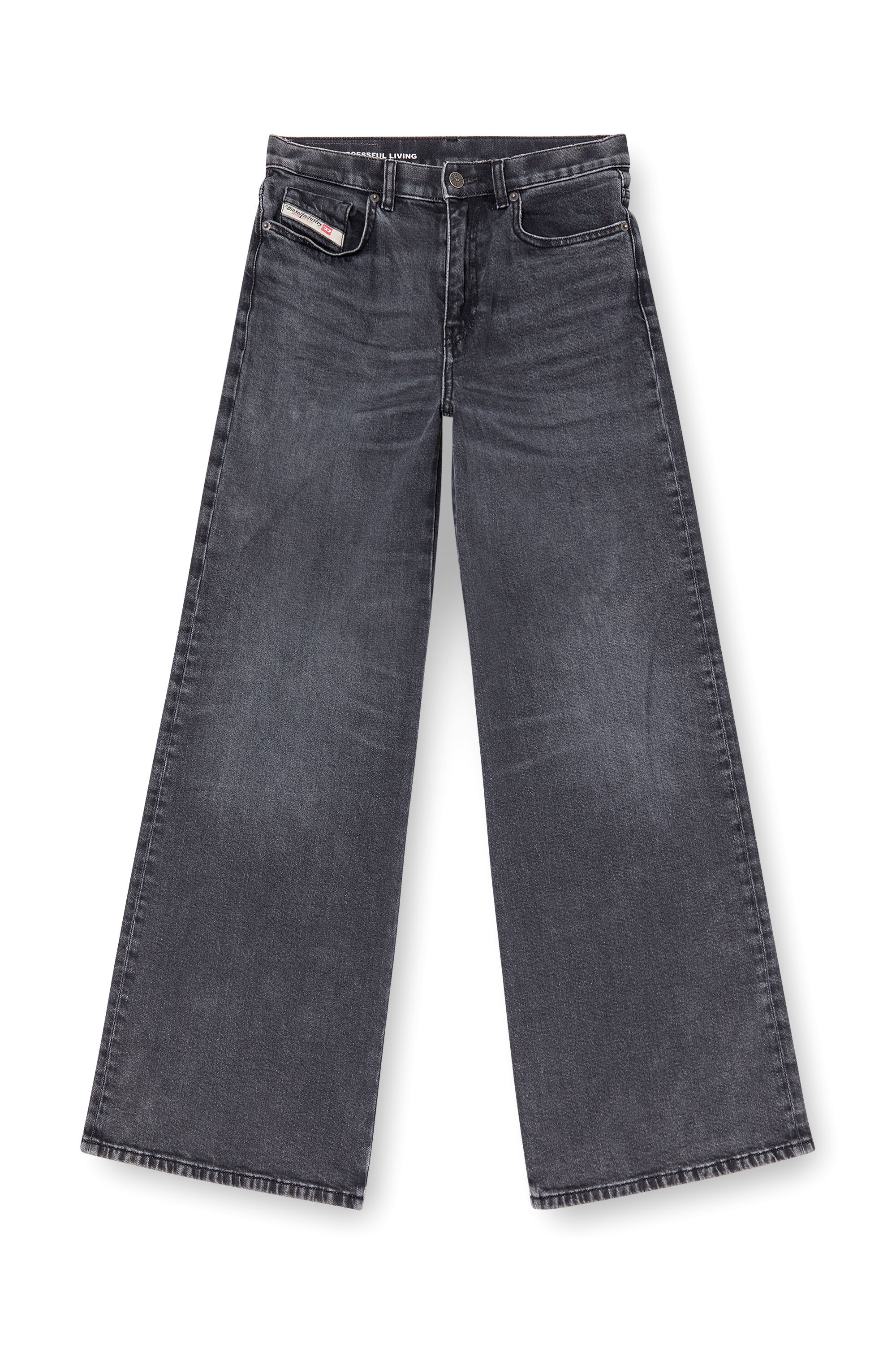 Diesel - Female's Flare Jeans 1978 D-Akemi 0CLBG, Black/Dark Grey - 2