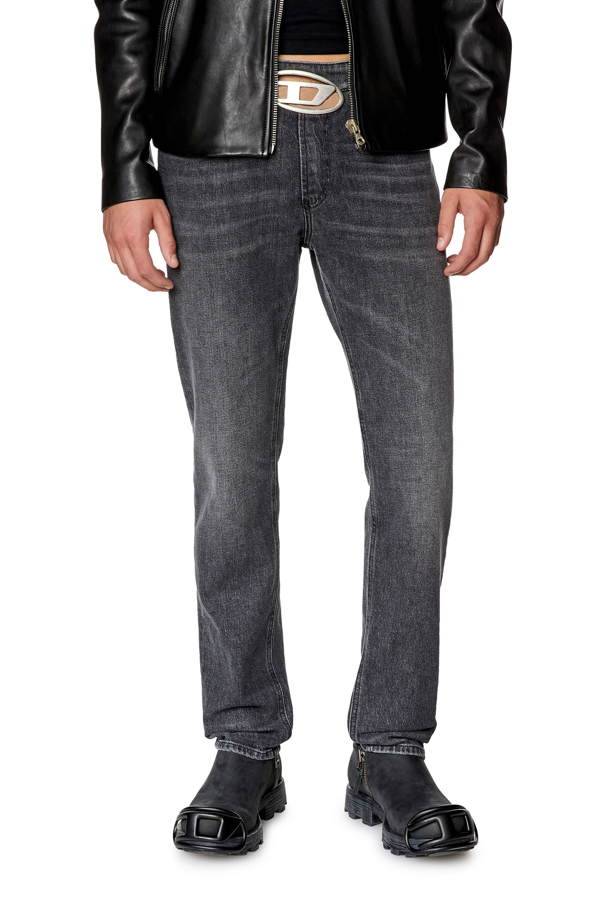 Diesel - Male's Slim Jeans 2019 D-Strukt 0CKAH, Black/Dark Grey - 3