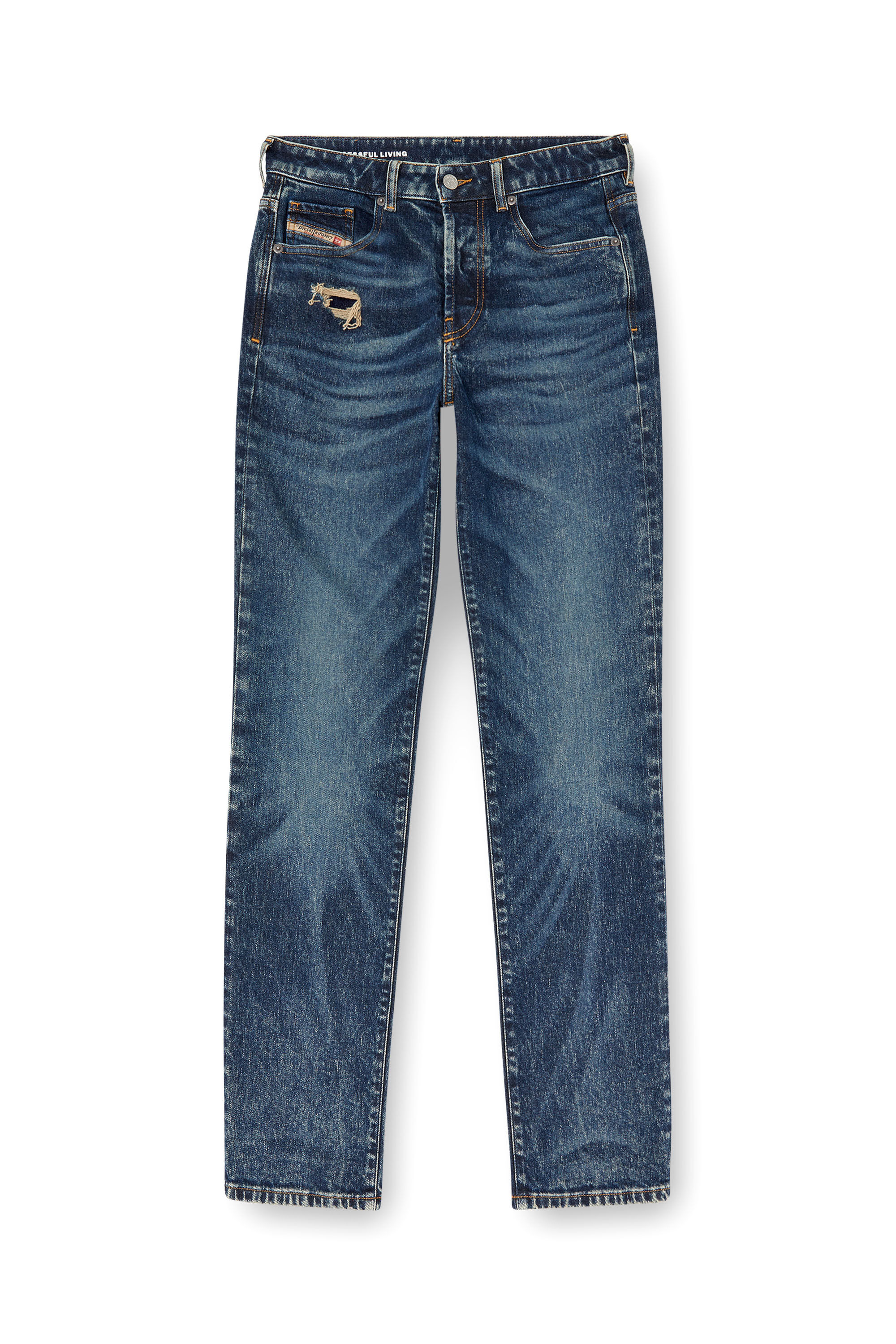 Diesel - Female's Regular Jeans 1989 D-Mine 007Y3, Dark Blue - 2