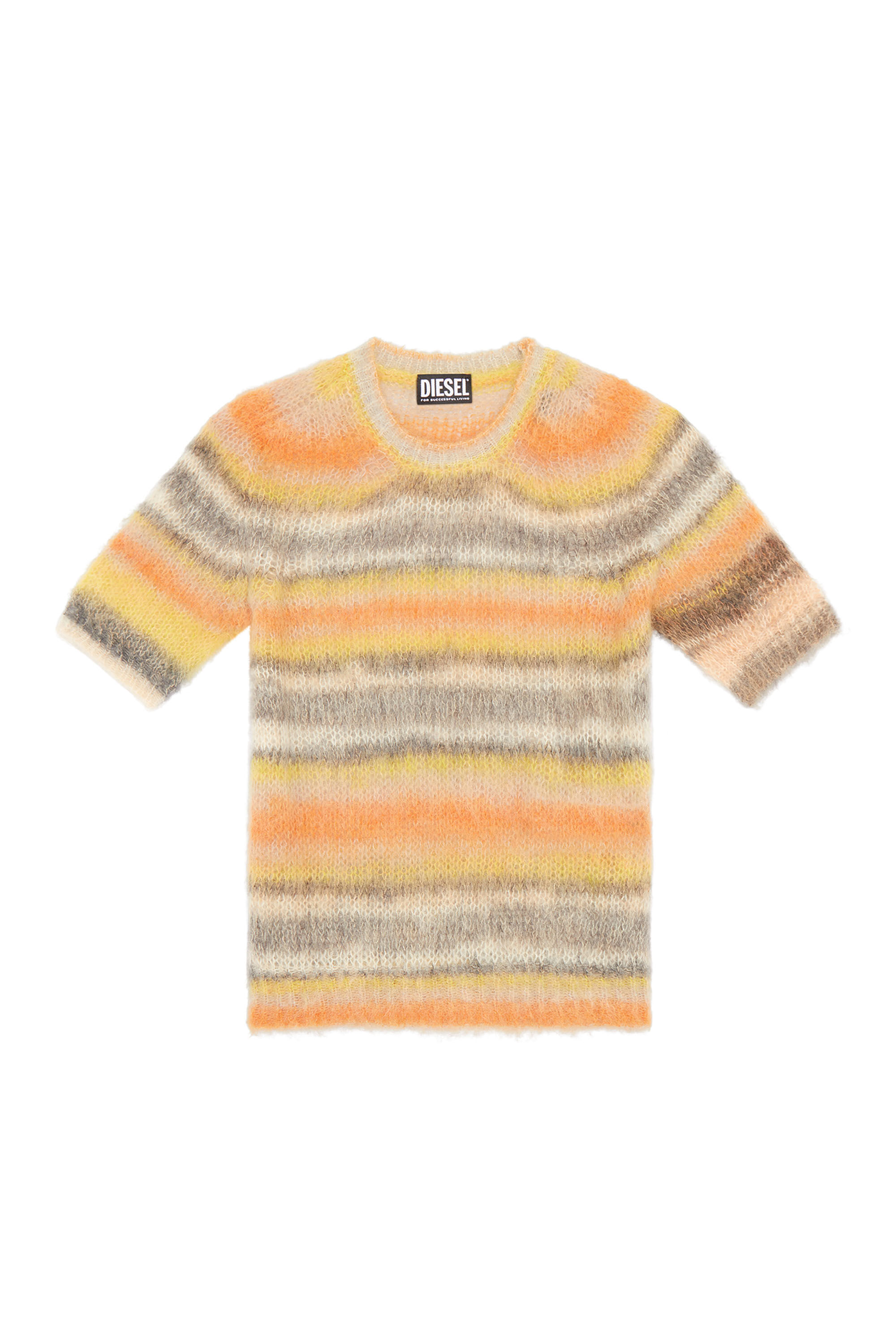 M ICAELA Woman Striped jumper in mohair blend Diesel