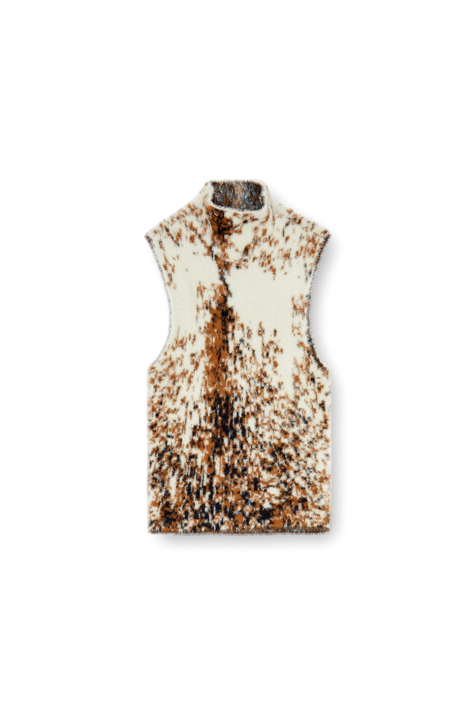 Diesel - M-UCCHINA, Pull sans manches à col roulé Femme in Polychrome - 2